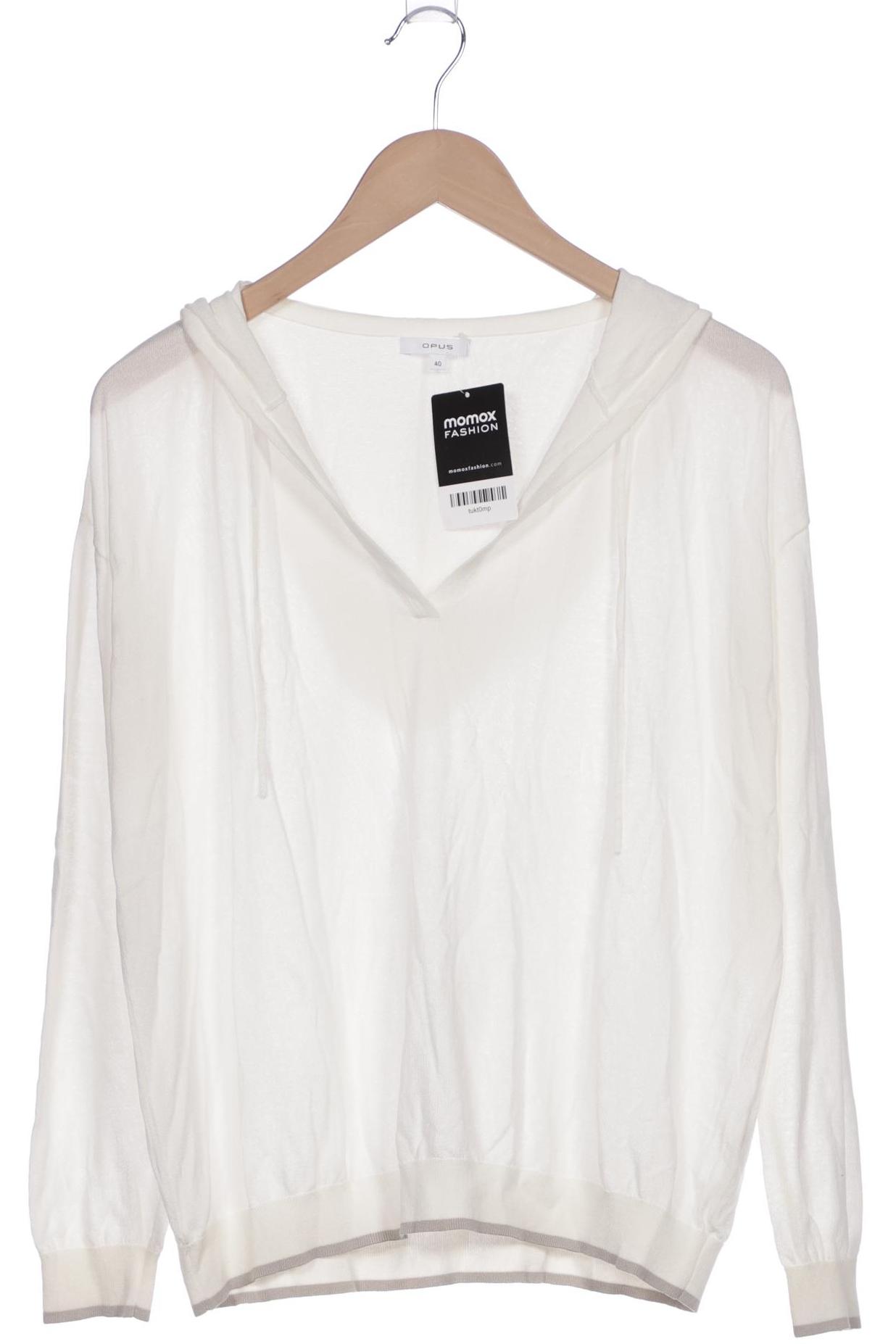 

Opus Damen Kapuzenpullover, cremeweiß, Gr. 40