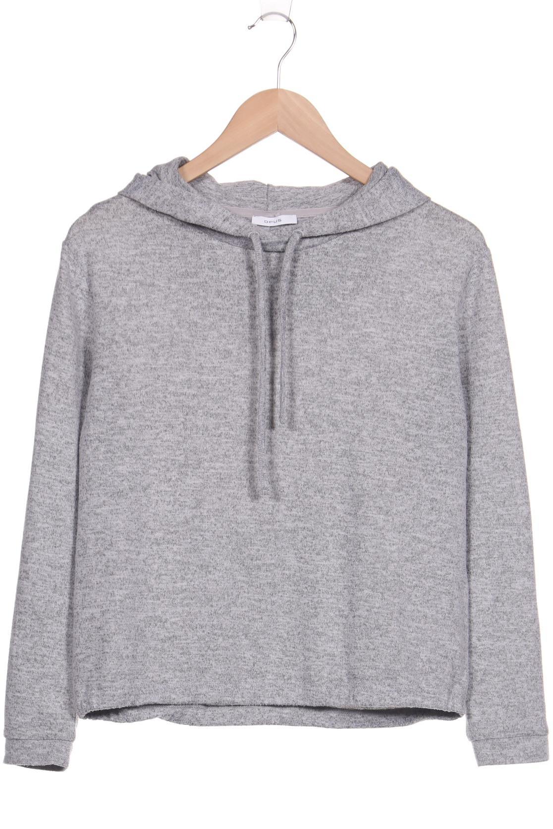 

Opus Damen Kapuzenpullover, grau, Gr. 36