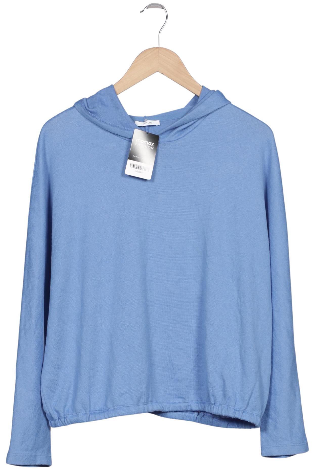 

Opus Damen Kapuzenpullover, blau, Gr. 40