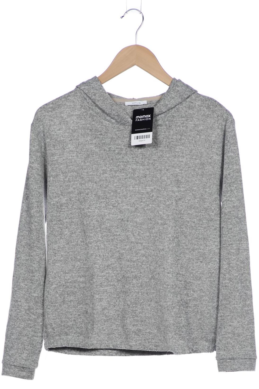 

Opus Damen Kapuzenpullover, grau, Gr. 38