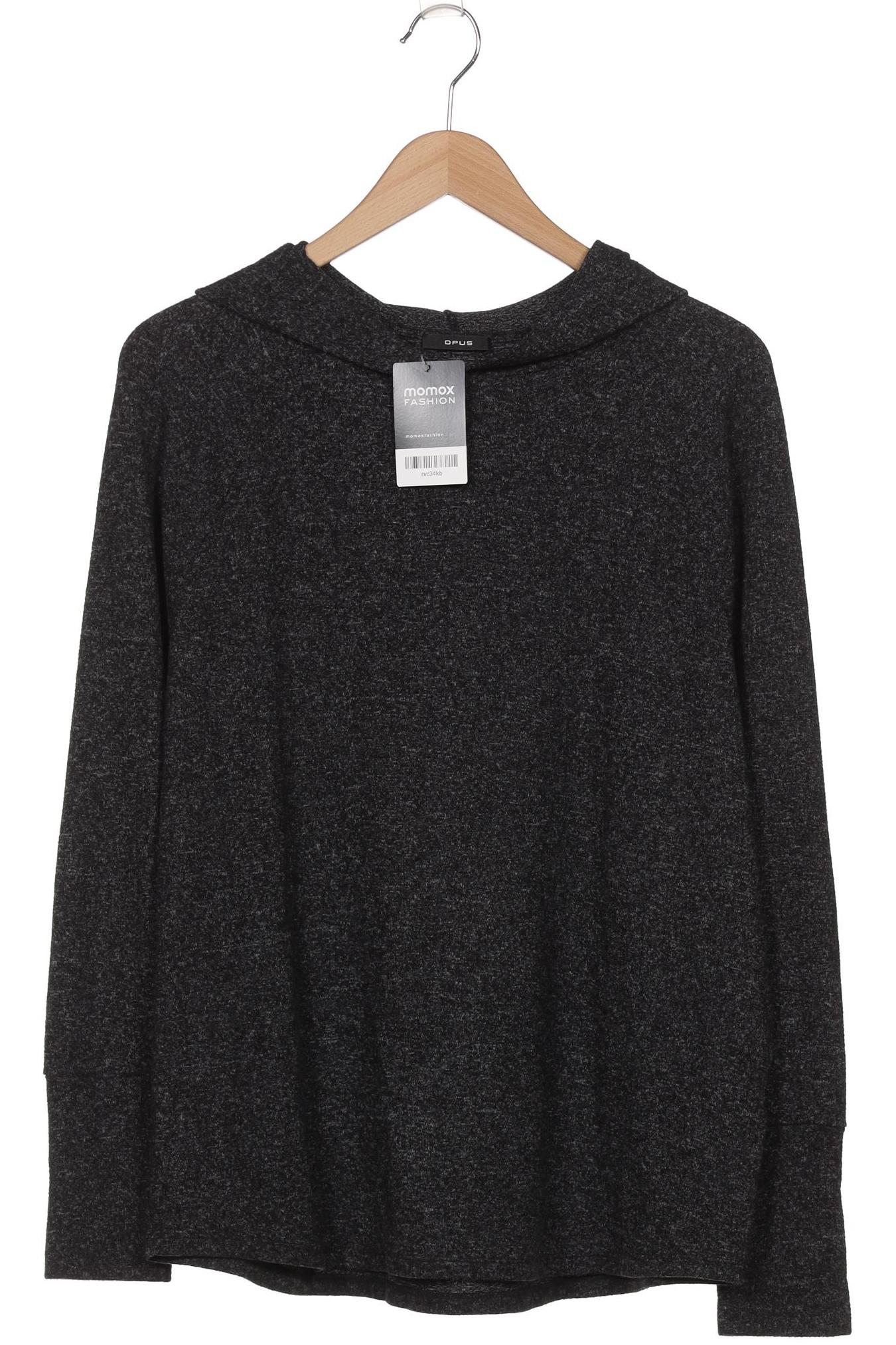 

Opus Damen Kapuzenpullover, grau, Gr. 40