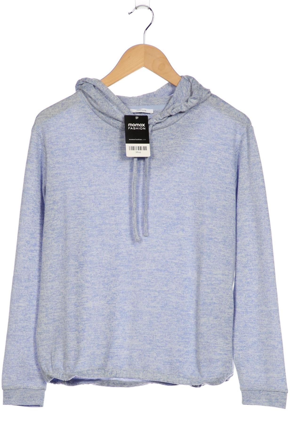 

Opus Damen Kapuzenpullover, blau, Gr. 38