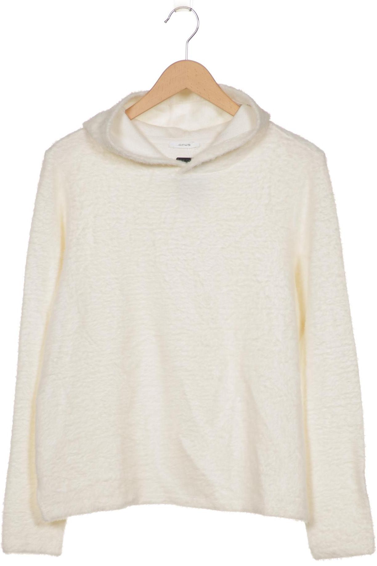 

Opus Damen Kapuzenpullover, weiß, Gr. 40