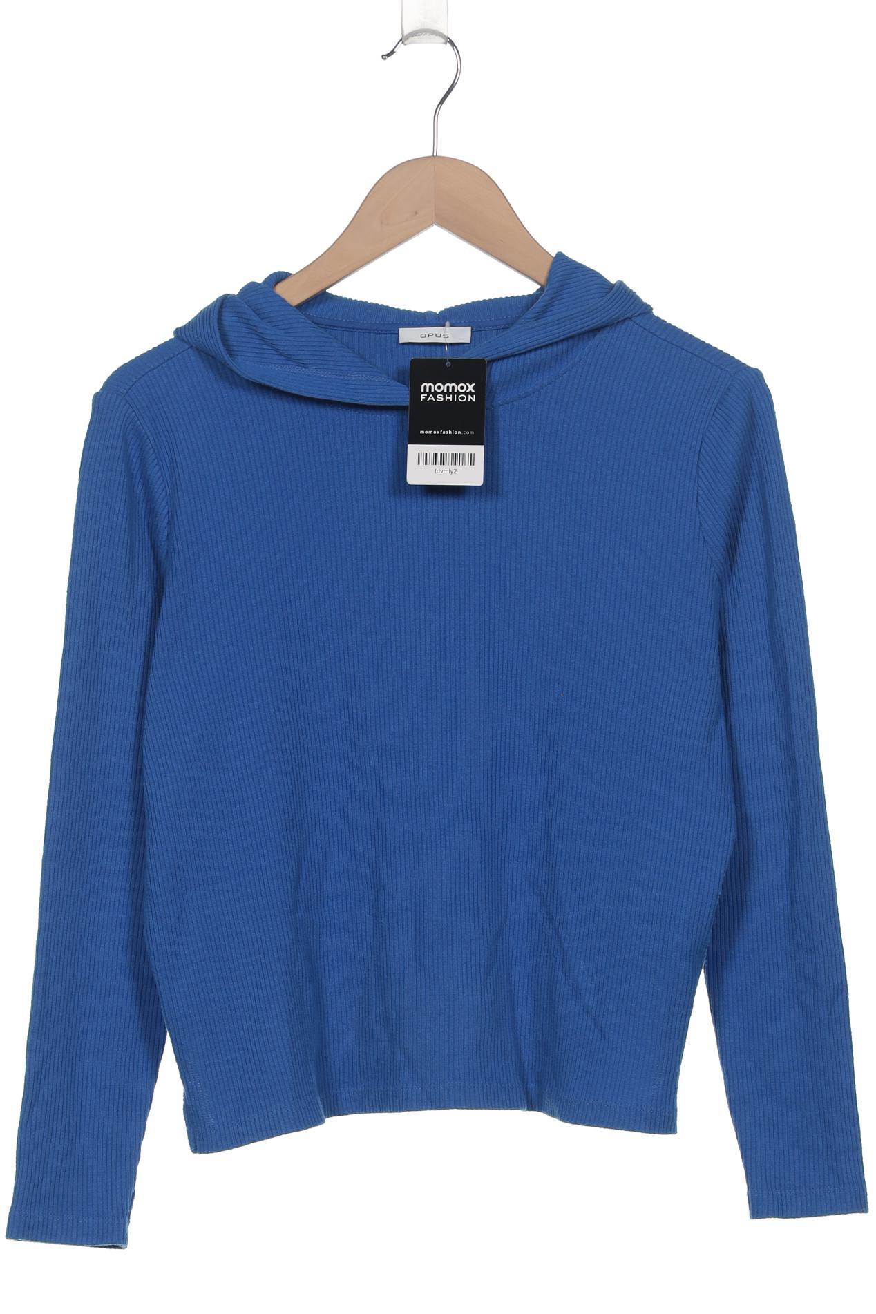 

Opus Damen Kapuzenpullover, blau, Gr. 36