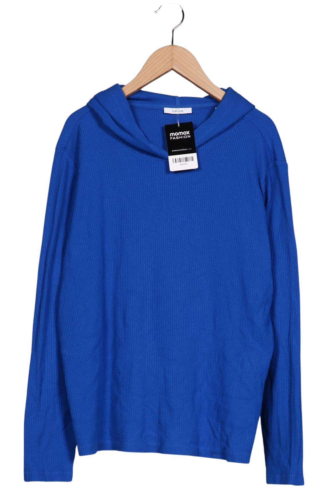 

Opus Damen Kapuzenpullover, blau, Gr. 42