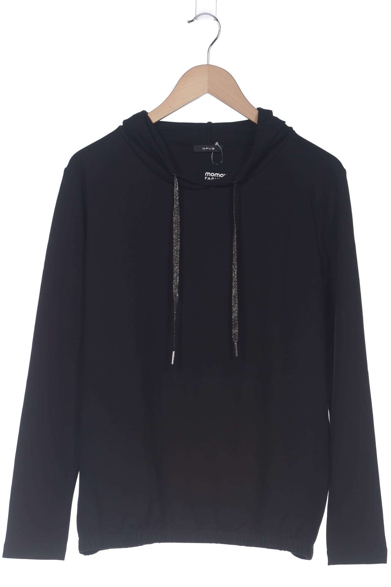 

Opus Damen Kapuzenpullover, schwarz, Gr. 42