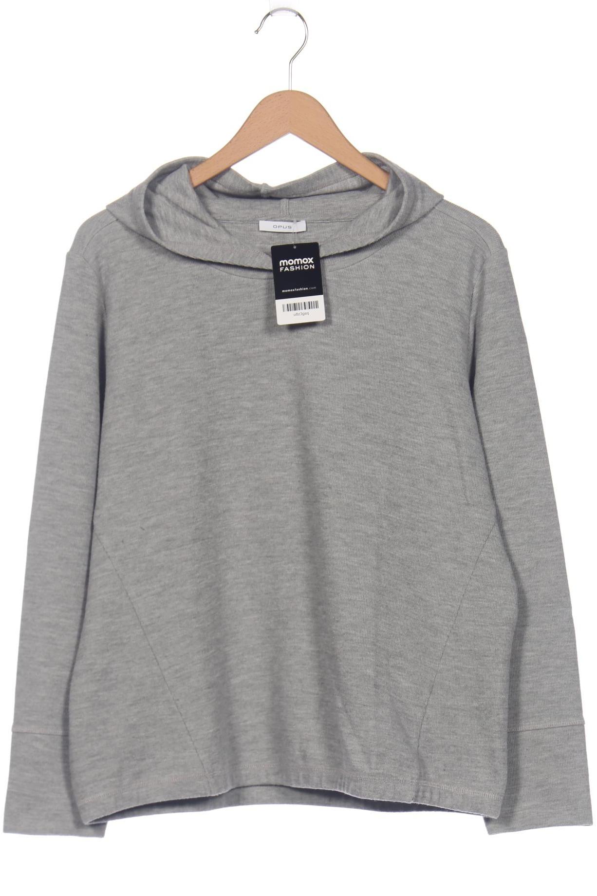 

Opus Damen Kapuzenpullover, grau, Gr. 44