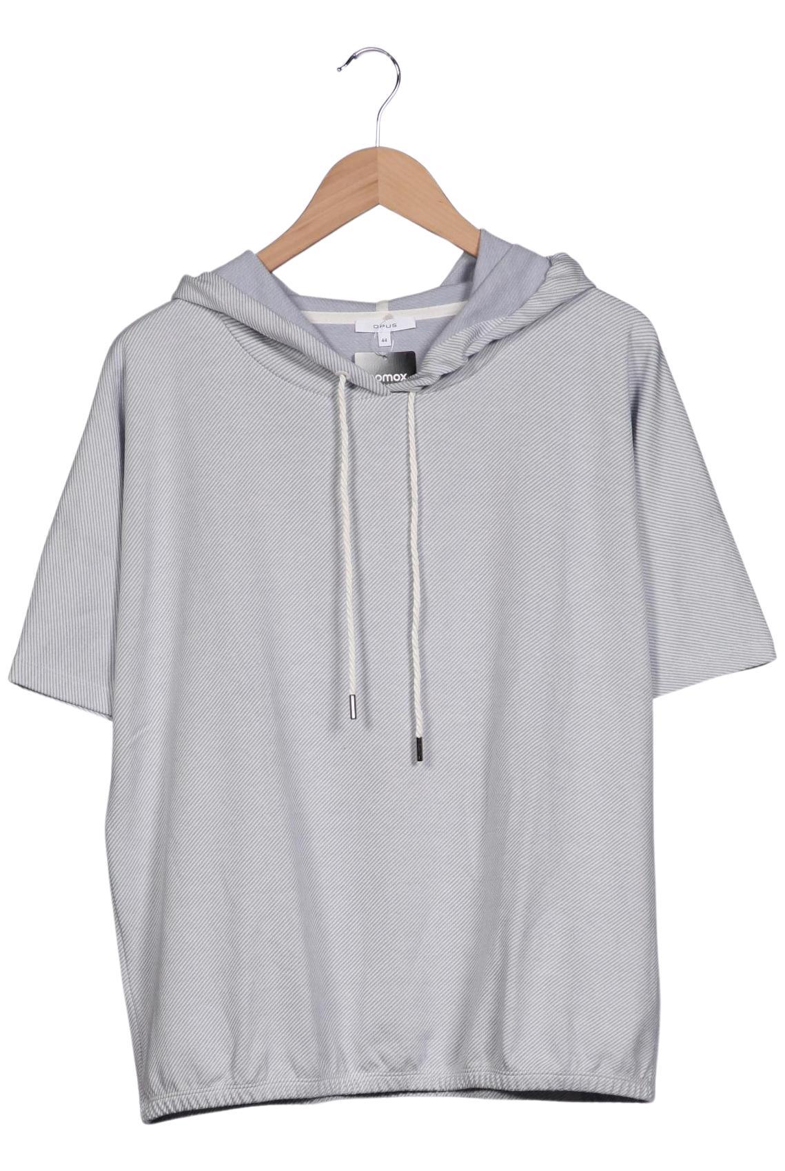 

Opus Damen Kapuzenpullover, grau, Gr. 44