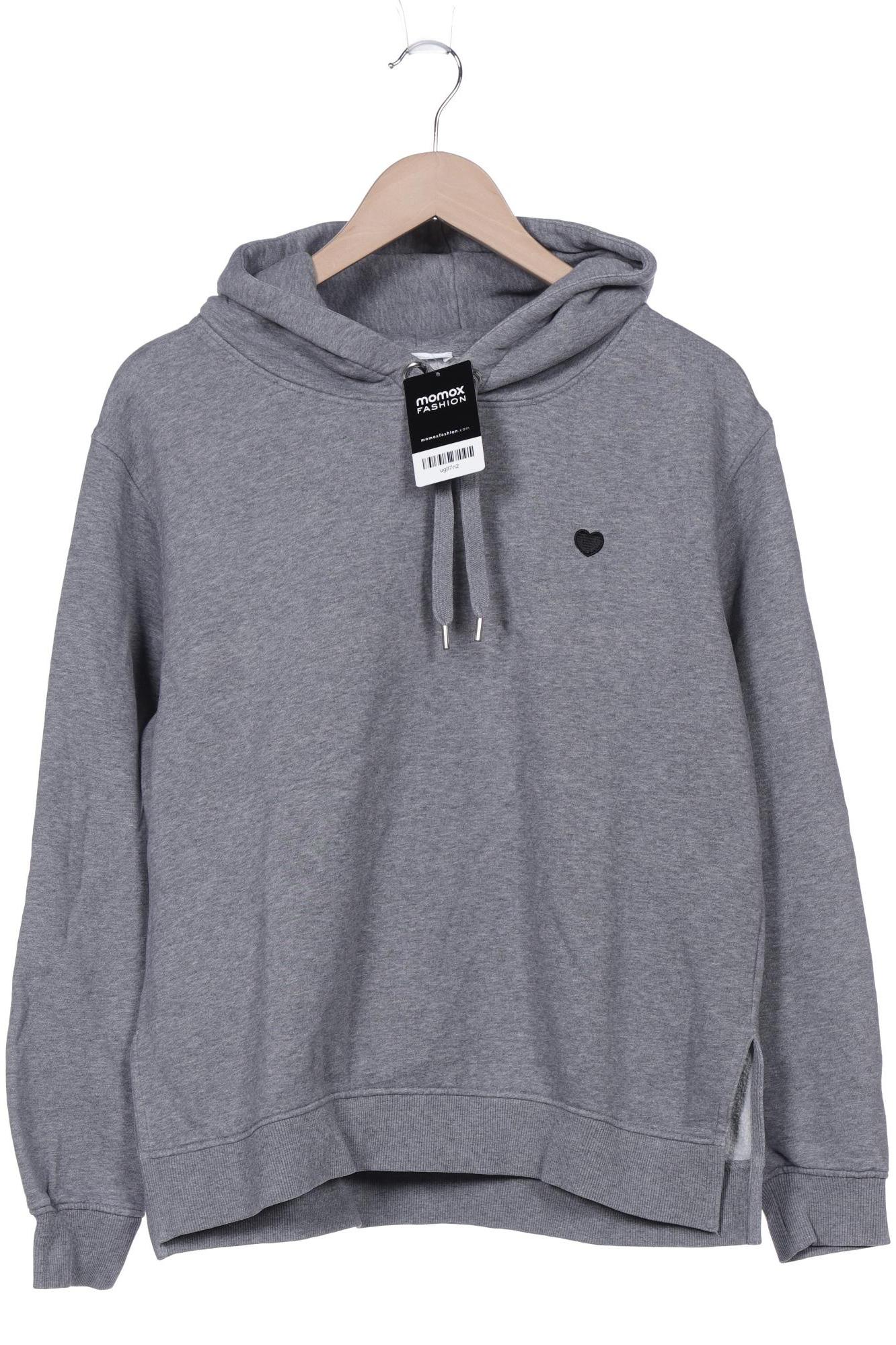 

Opus Damen Kapuzenpullover, grau, Gr. 42
