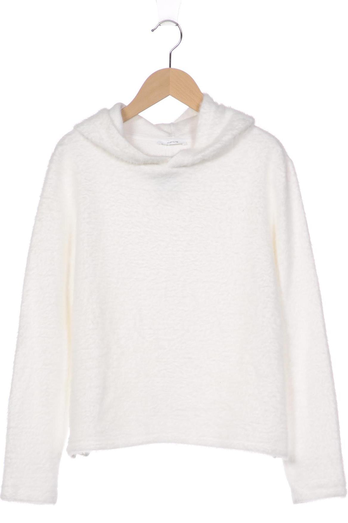 

Opus Damen Kapuzenpullover, weiß, Gr. 38