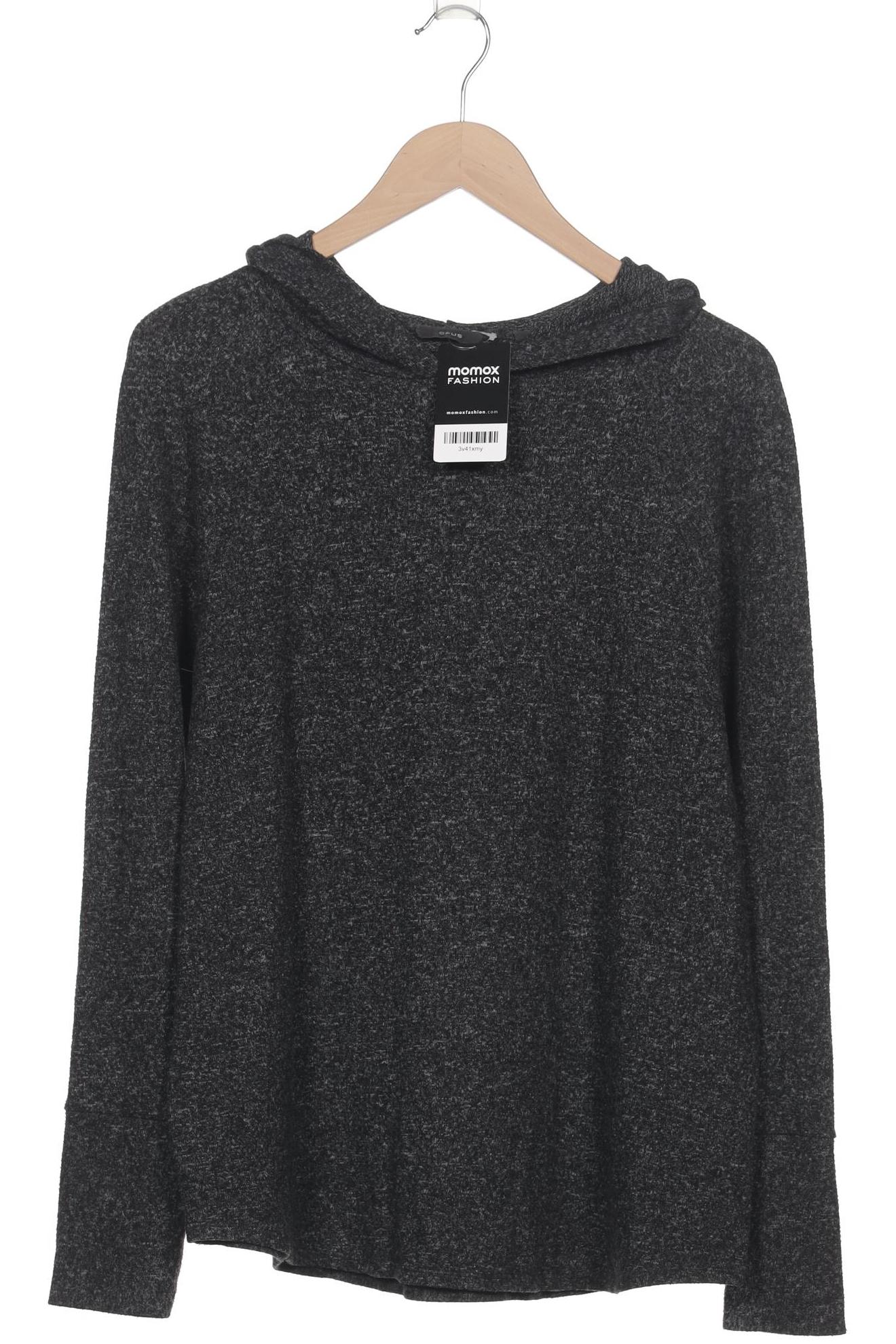 

Opus Damen Kapuzenpullover, schwarz, Gr. 38