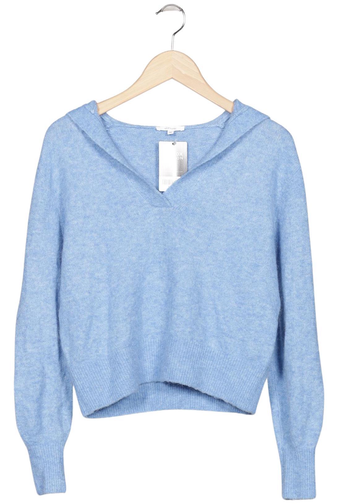 

Opus Damen Kapuzenpullover, hellblau, Gr. 34