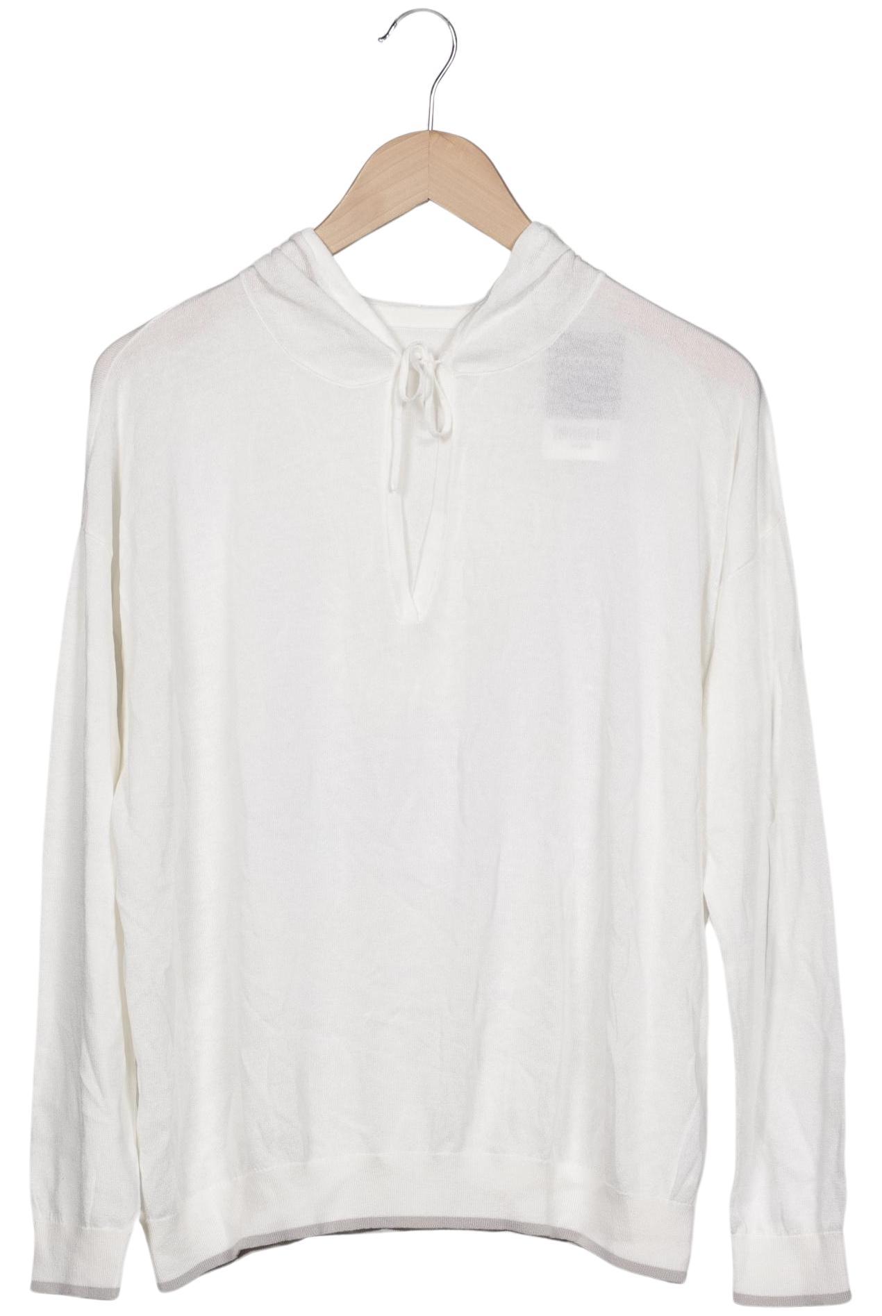 

Opus Damen Kapuzenpullover, weiß, Gr. 42