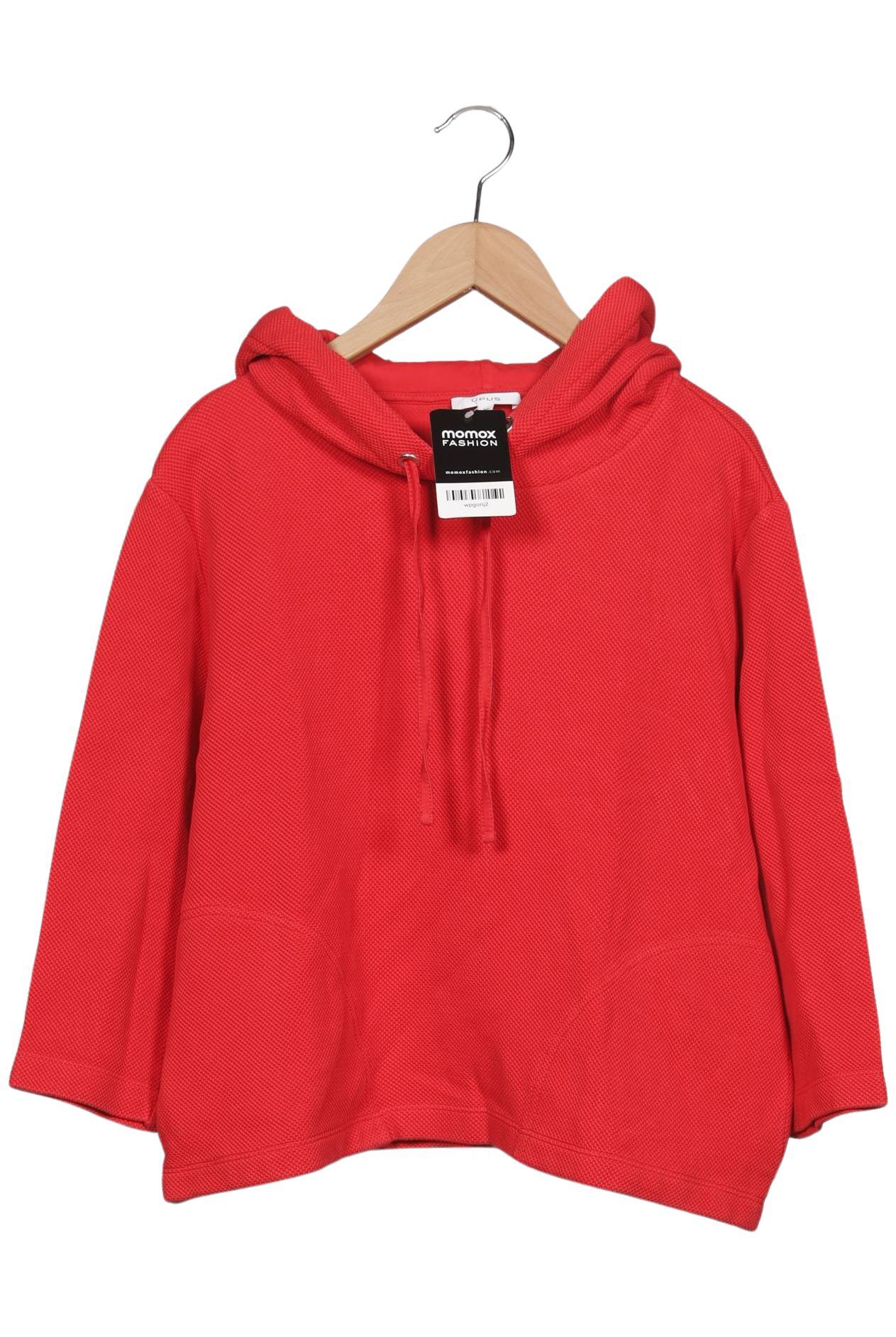

Opus Damen Kapuzenpullover, rot, Gr. 36