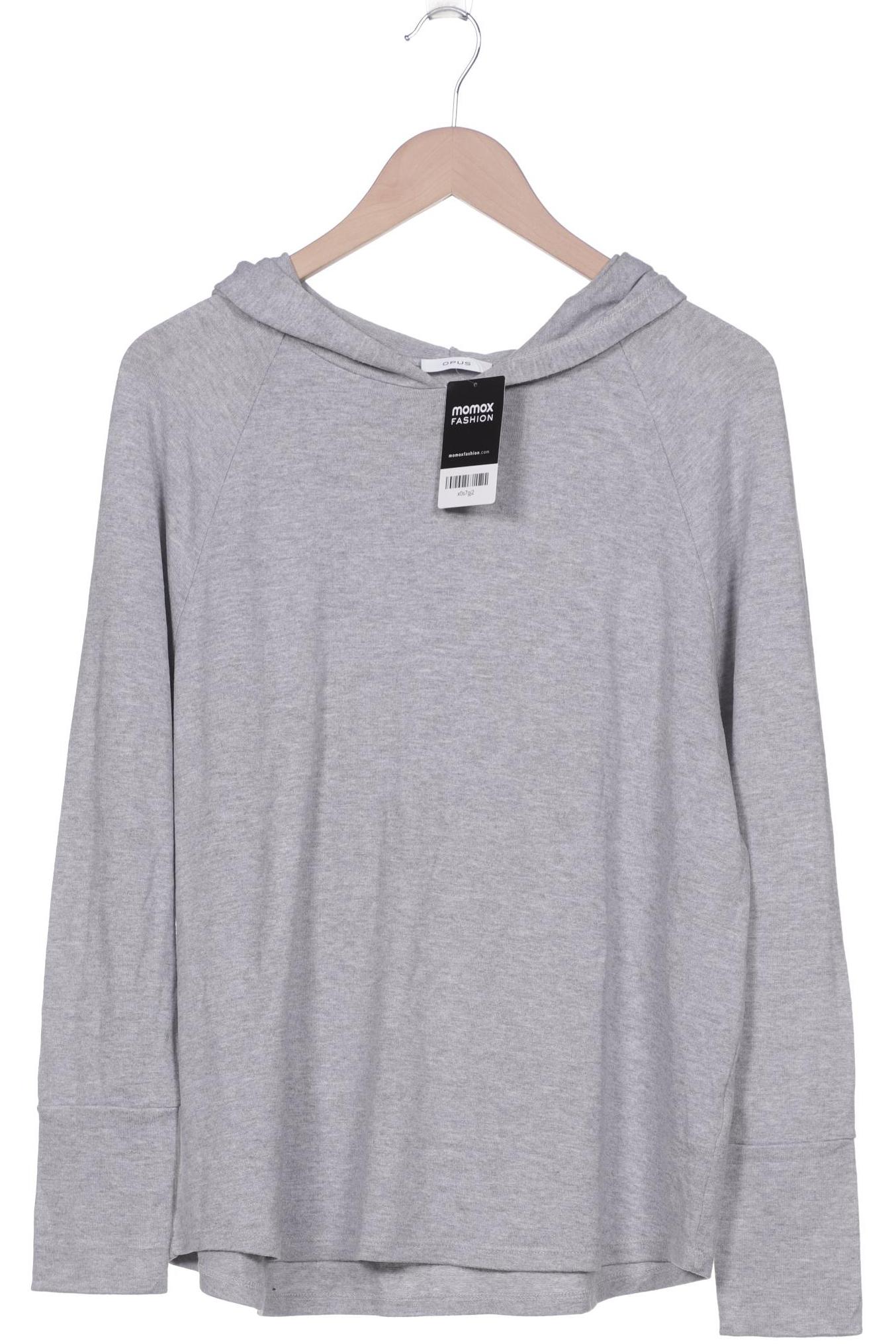 

Opus Damen Kapuzenpullover, grau, Gr. 40