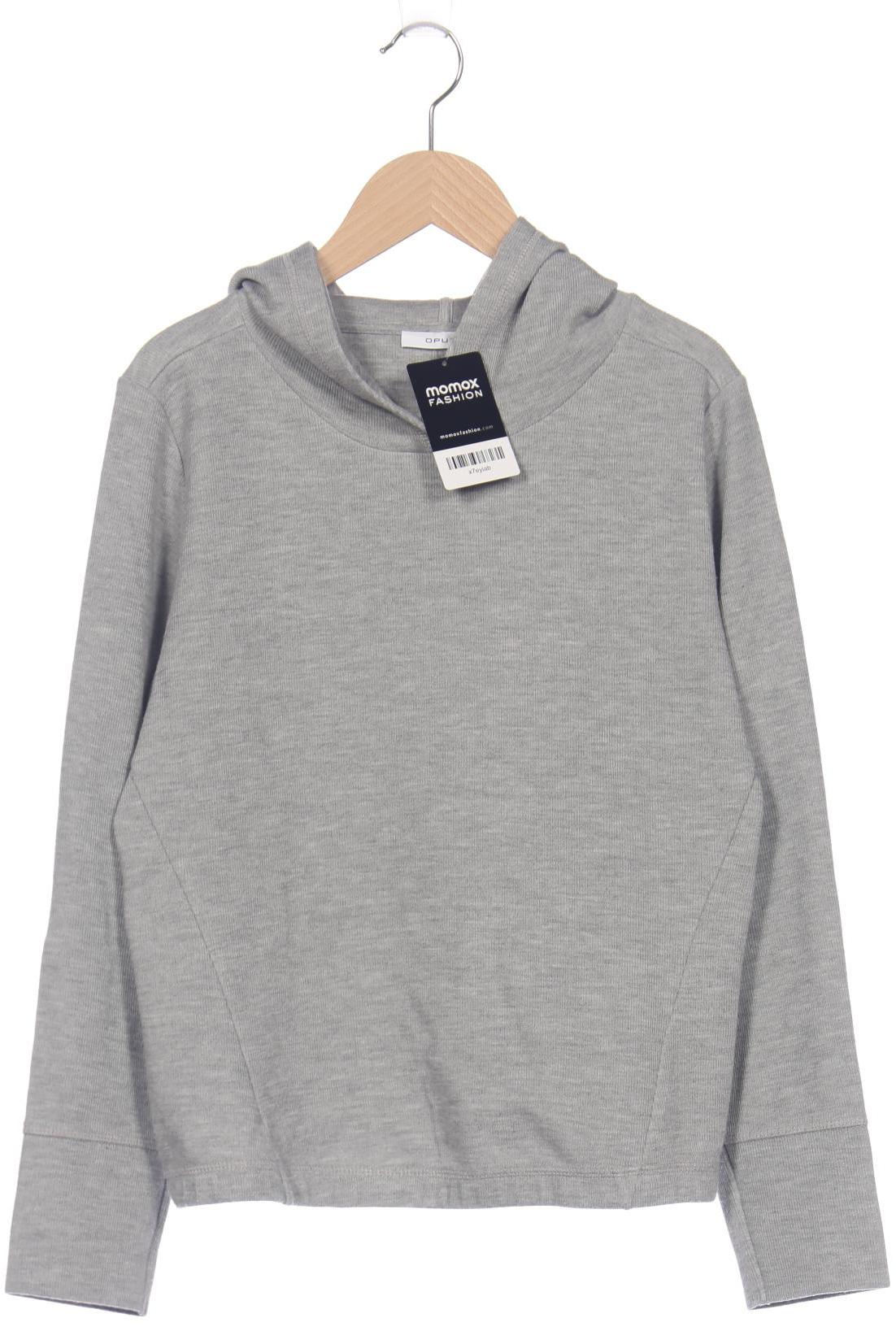 

Opus Damen Kapuzenpullover, grau, Gr. 36