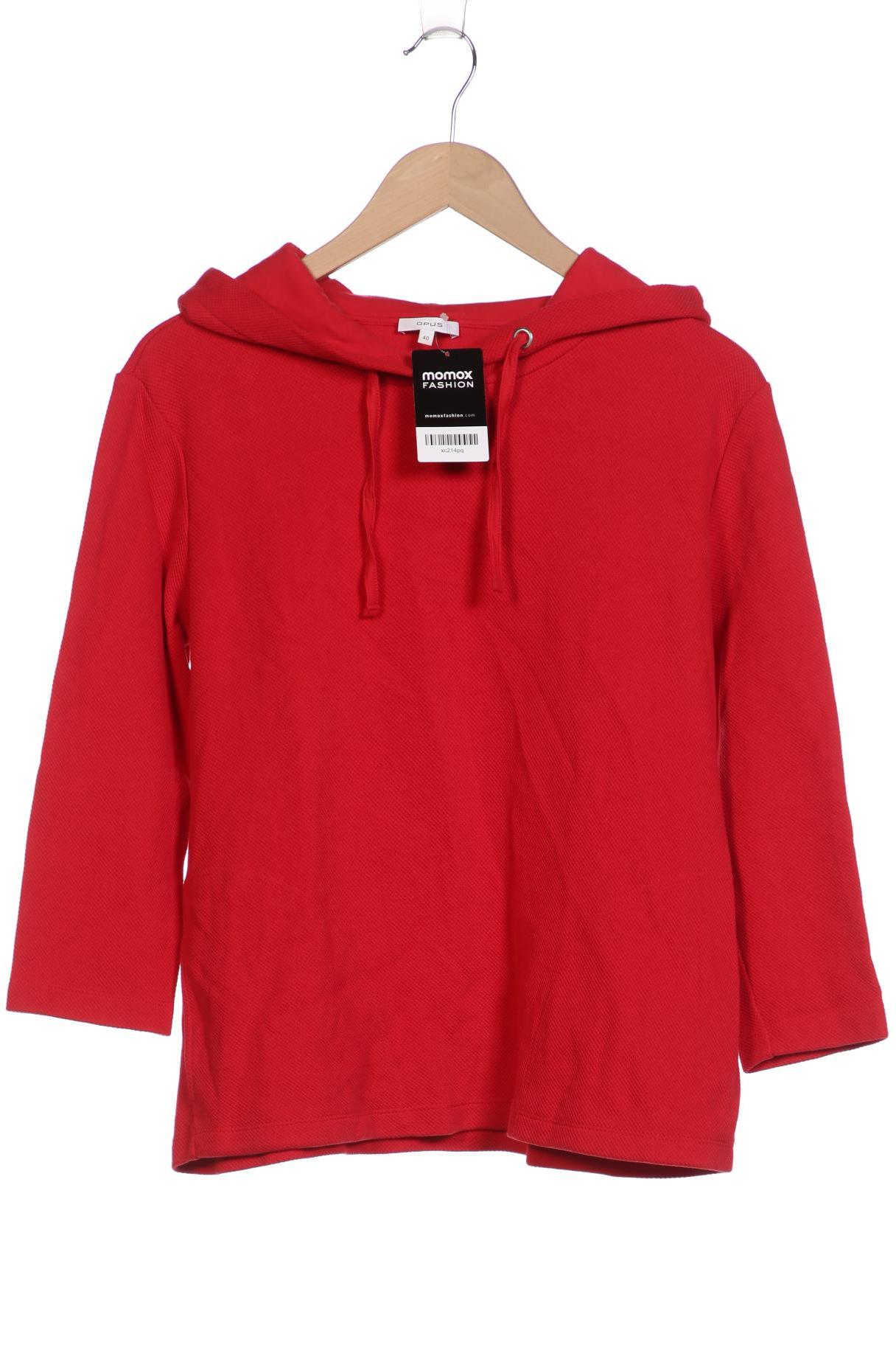 

Opus Damen Kapuzenpullover, rot, Gr. 40