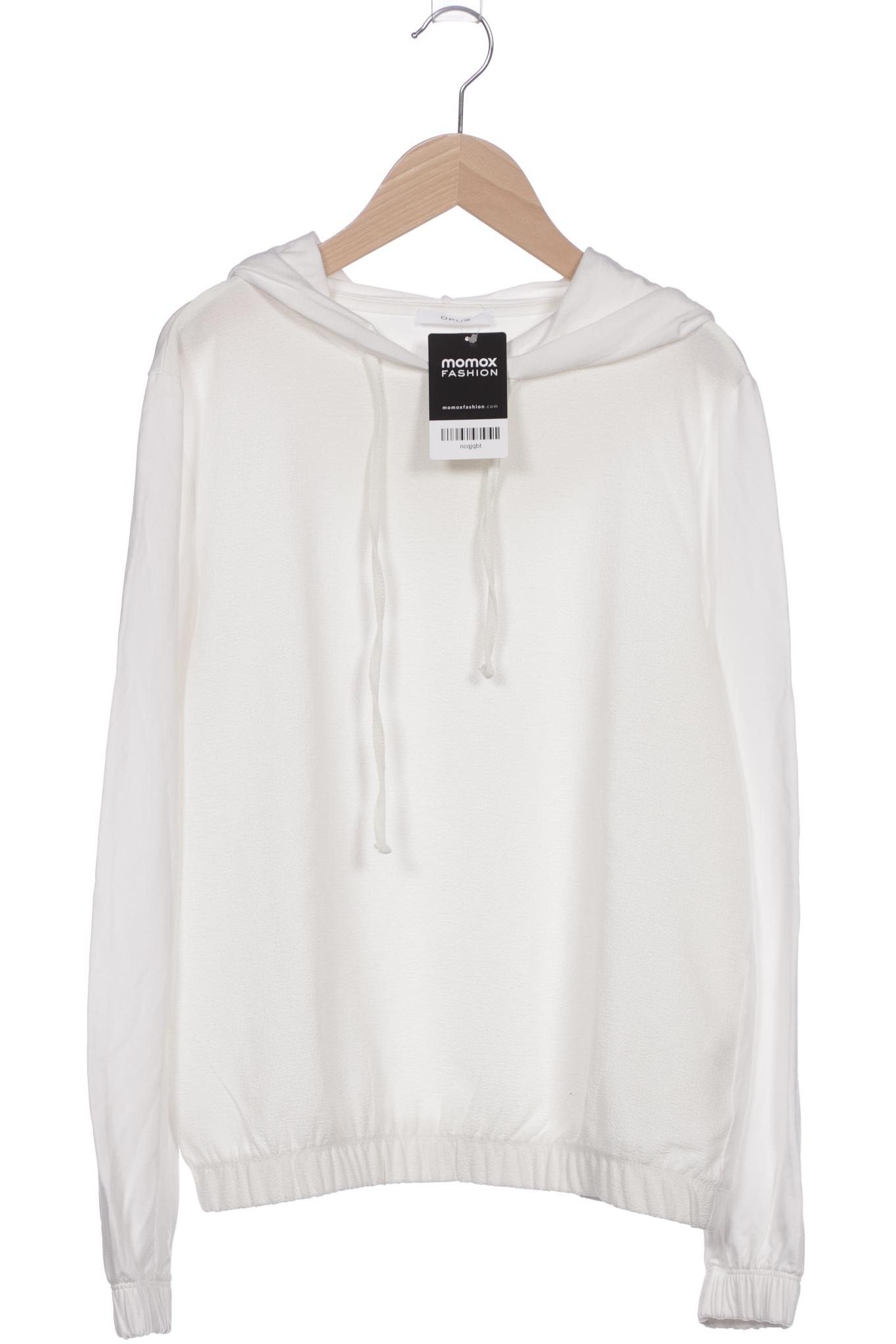 

Opus Damen Kapuzenpullover, weiß, Gr. 36