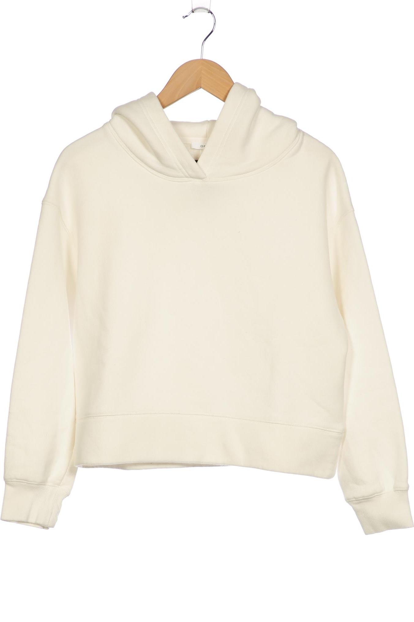 

Opus Damen Kapuzenpullover, weiß, Gr. 36