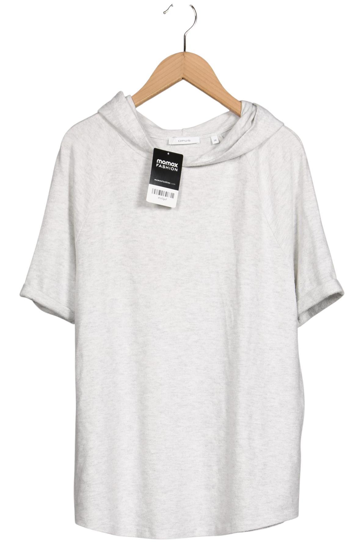 

Opus Damen Kapuzenpullover, grau, Gr. 38