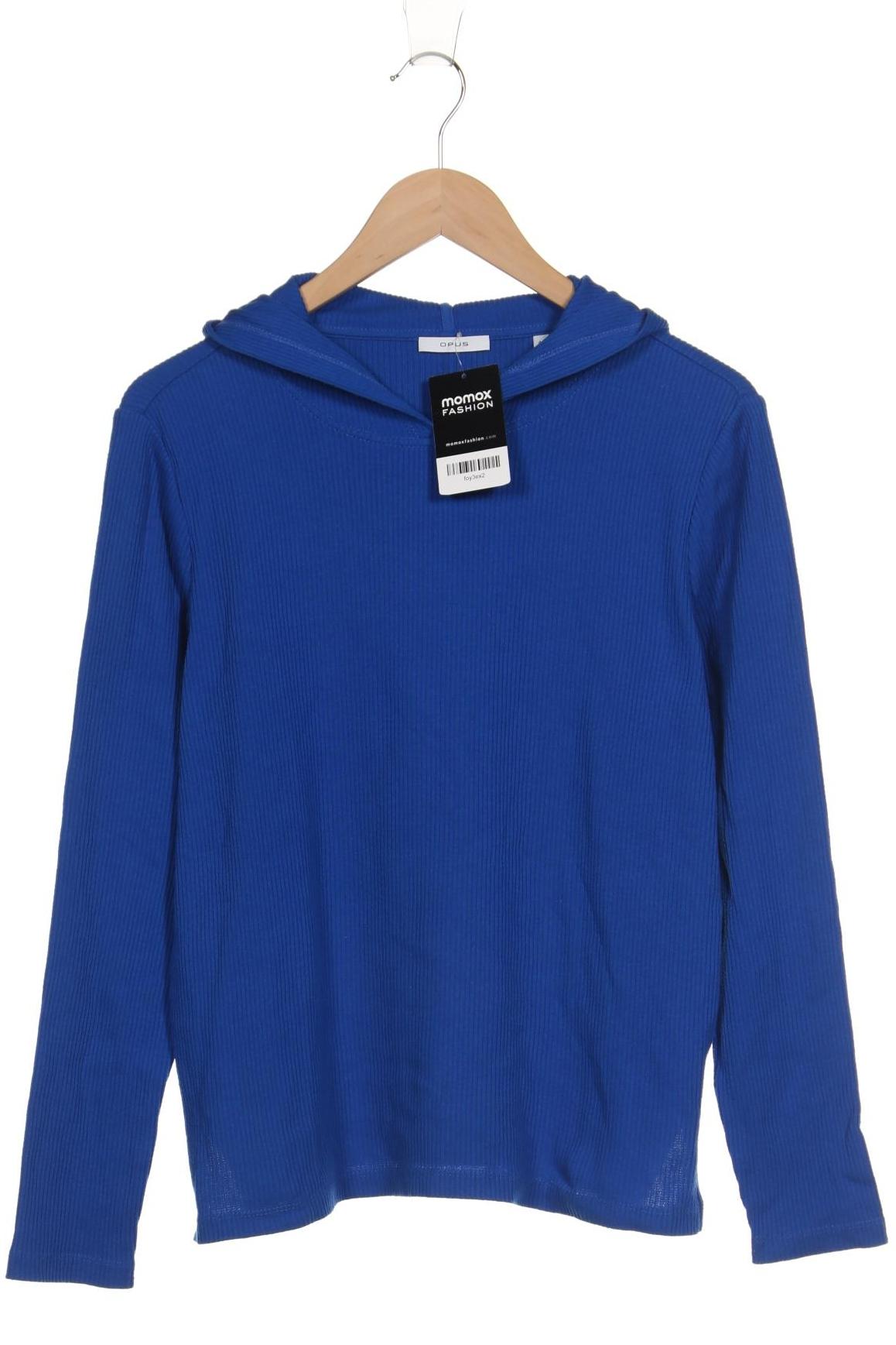 

Opus Damen Kapuzenpullover, blau, Gr. 40