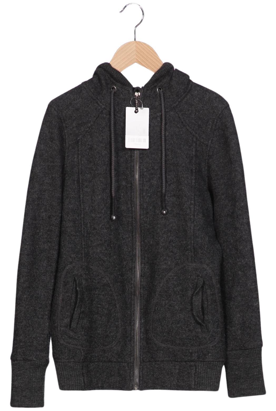 

Opus Damen Kapuzenpullover, grau, Gr. 42