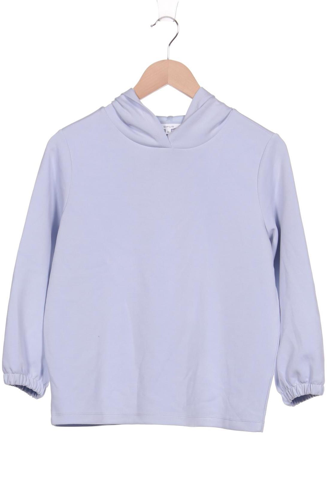 

Opus Damen Kapuzenpullover, hellblau, Gr. 36
