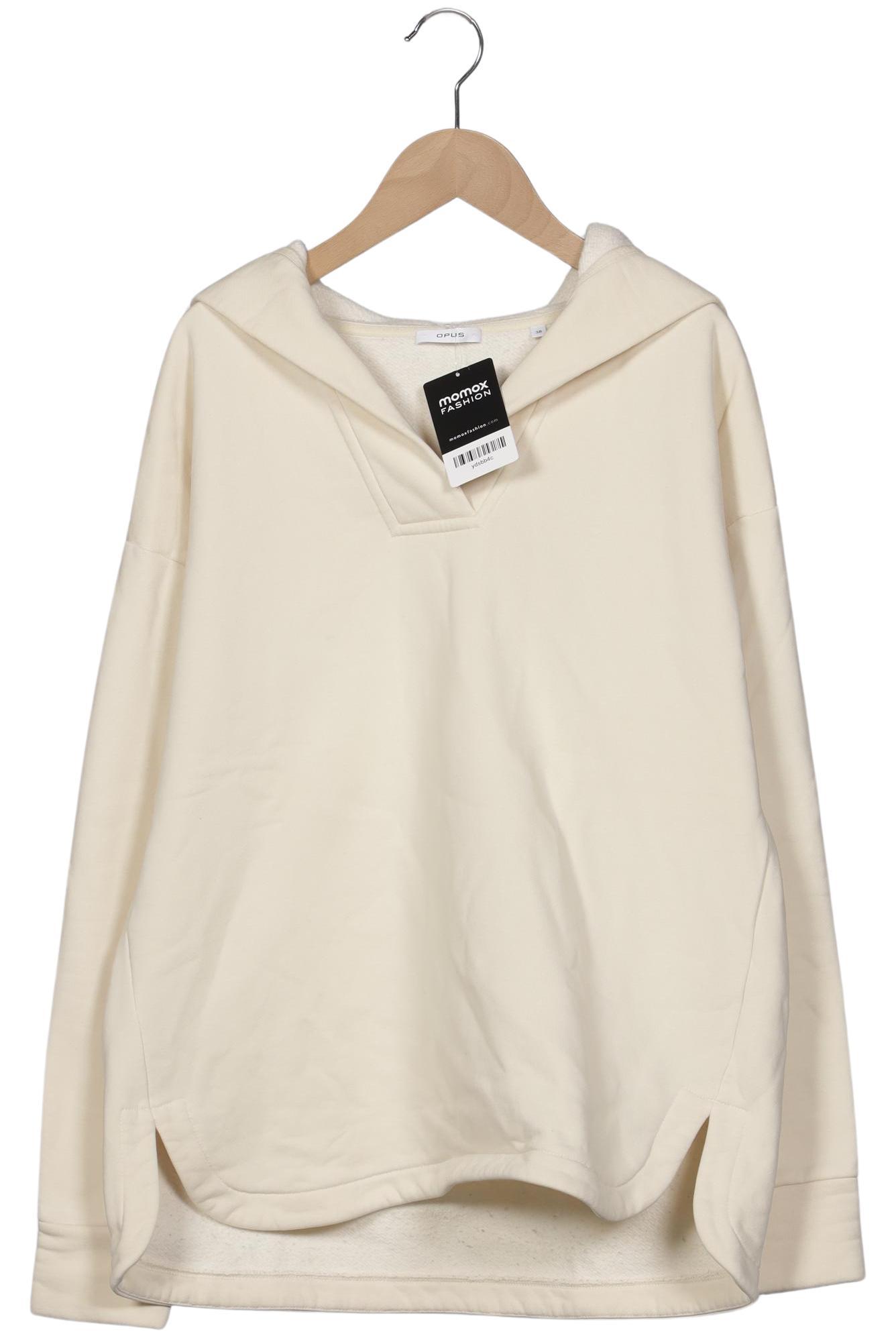 

Opus Damen Kapuzenpullover, cremeweiß, Gr. 38