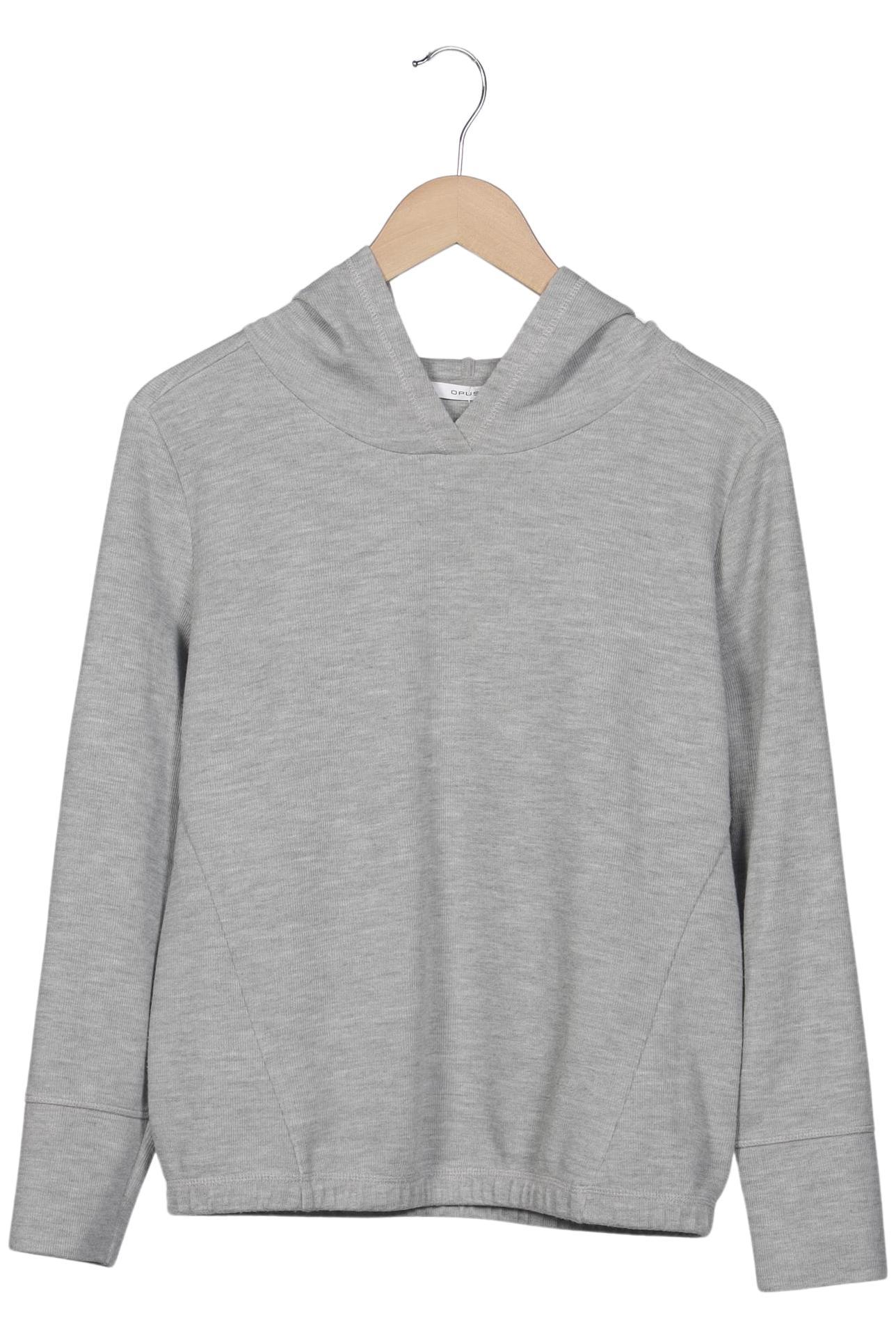 

Opus Damen Kapuzenpullover, grau, Gr. 40