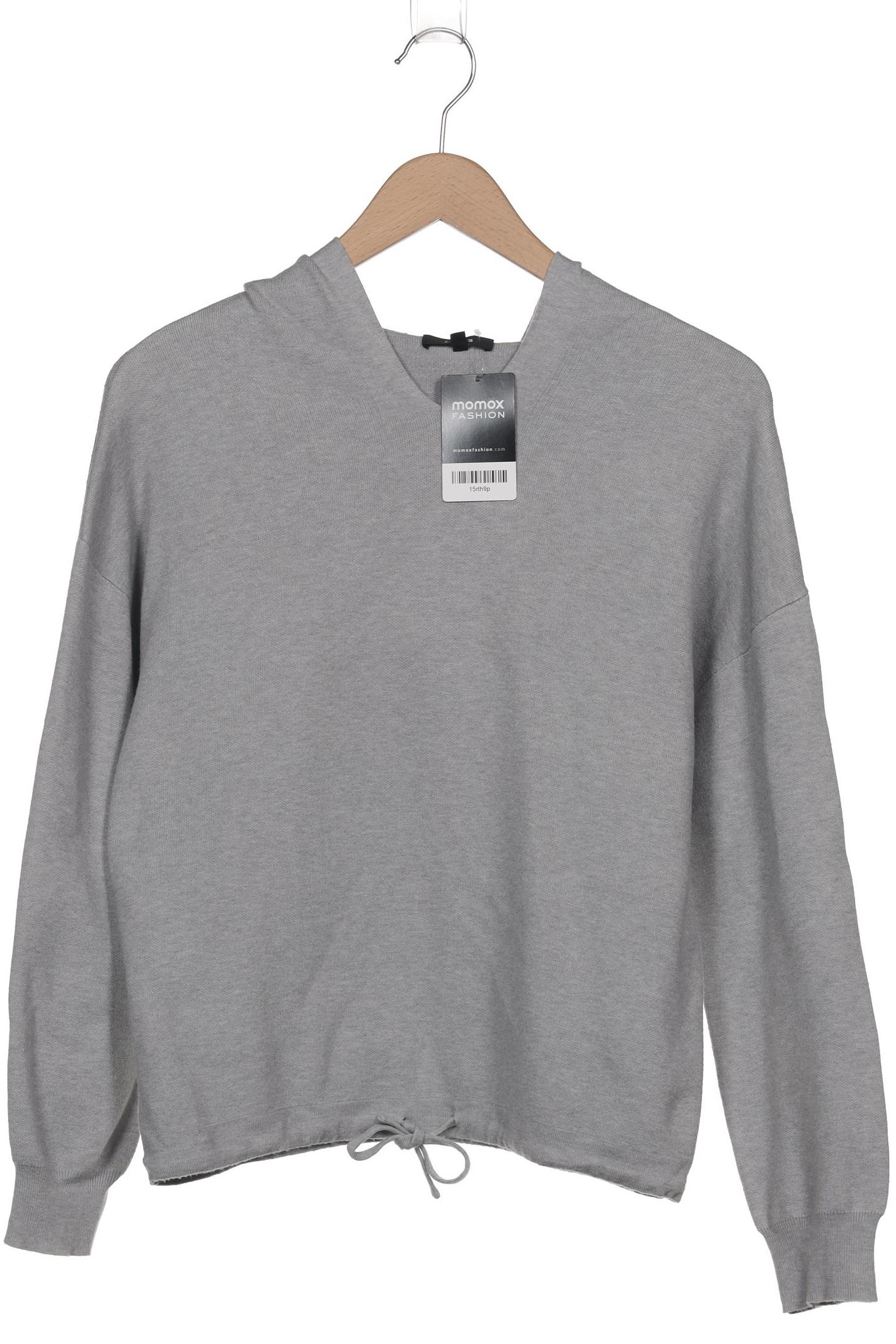 

Opus Damen Kapuzenpullover, grau, Gr. 36