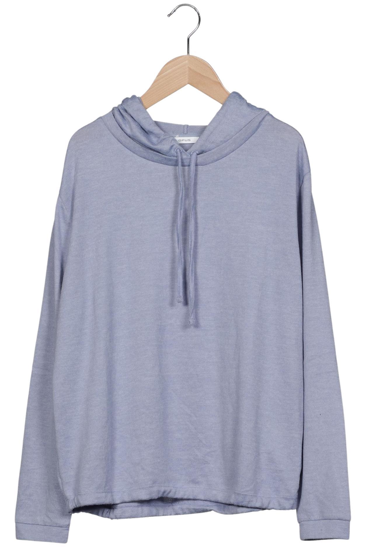 

Opus Damen Kapuzenpullover, hellblau, Gr. 40