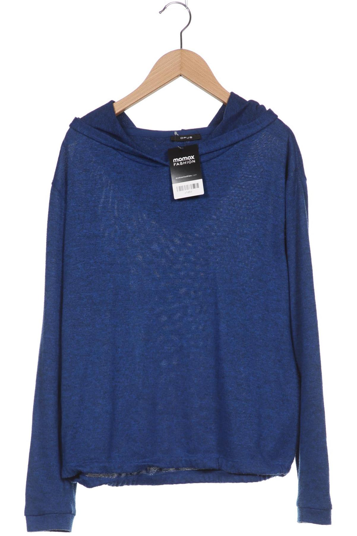 

Opus Damen Kapuzenpullover, blau, Gr. 38
