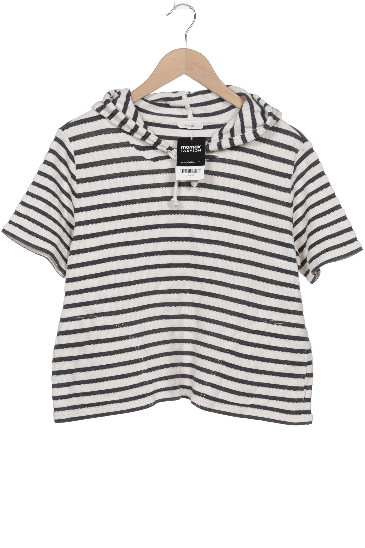 

Opus Damen Kapuzenpullover, weiß, Gr. 38