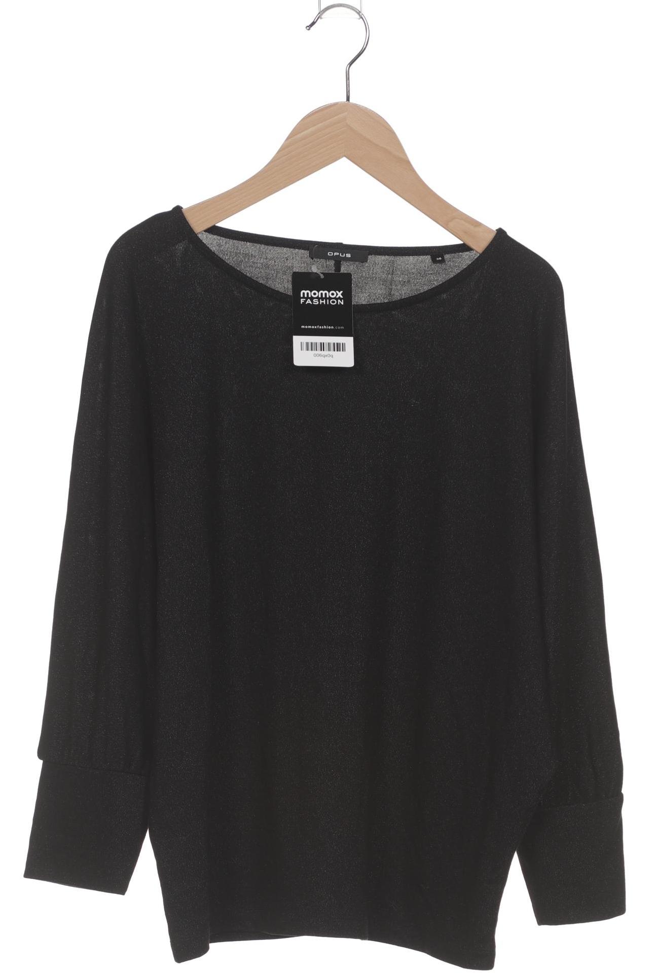 

Opus Damen Langarmshirt, schwarz, Gr. 38