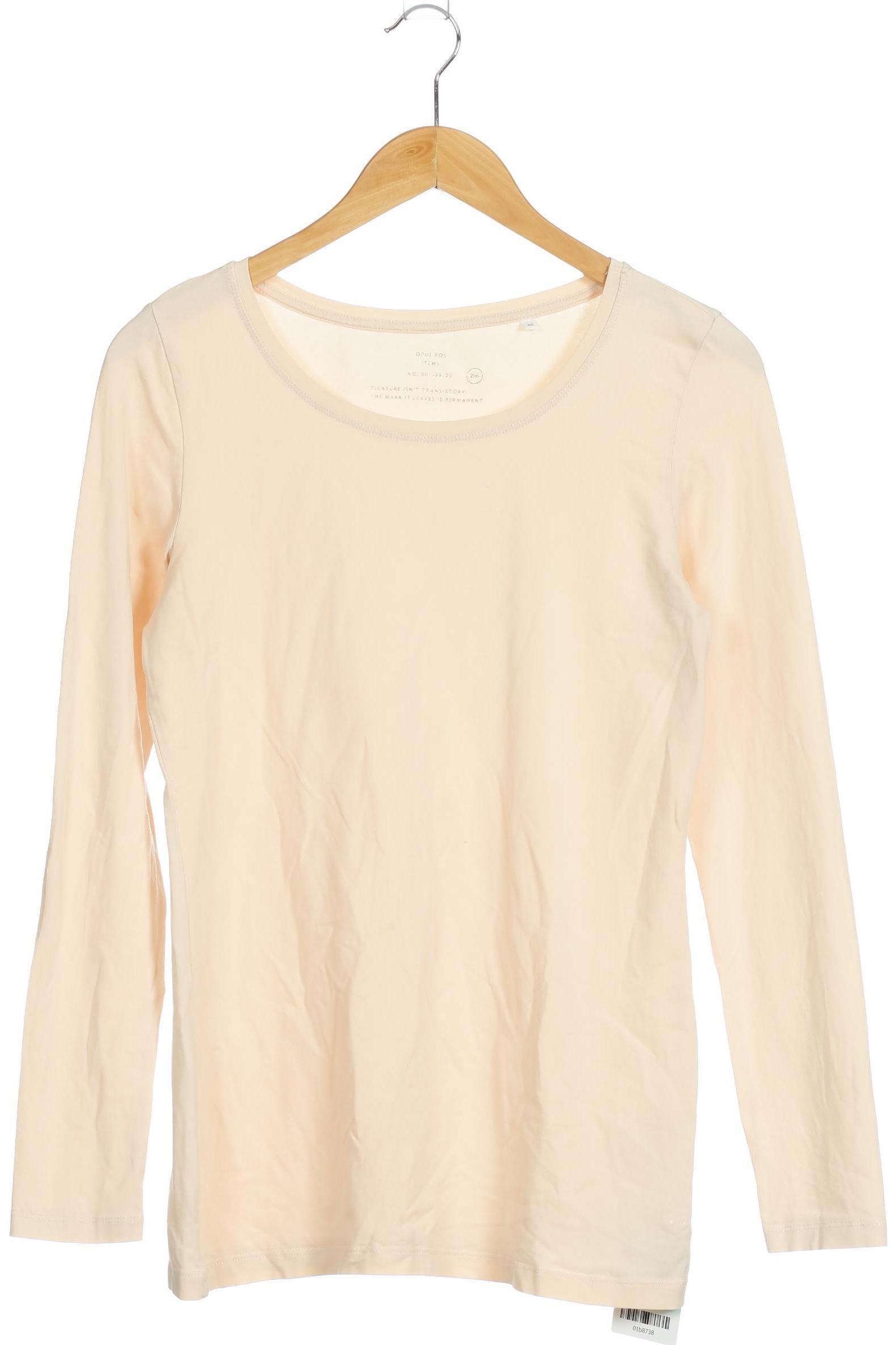 

Opus Damen Langarmshirt, beige, Gr. 40