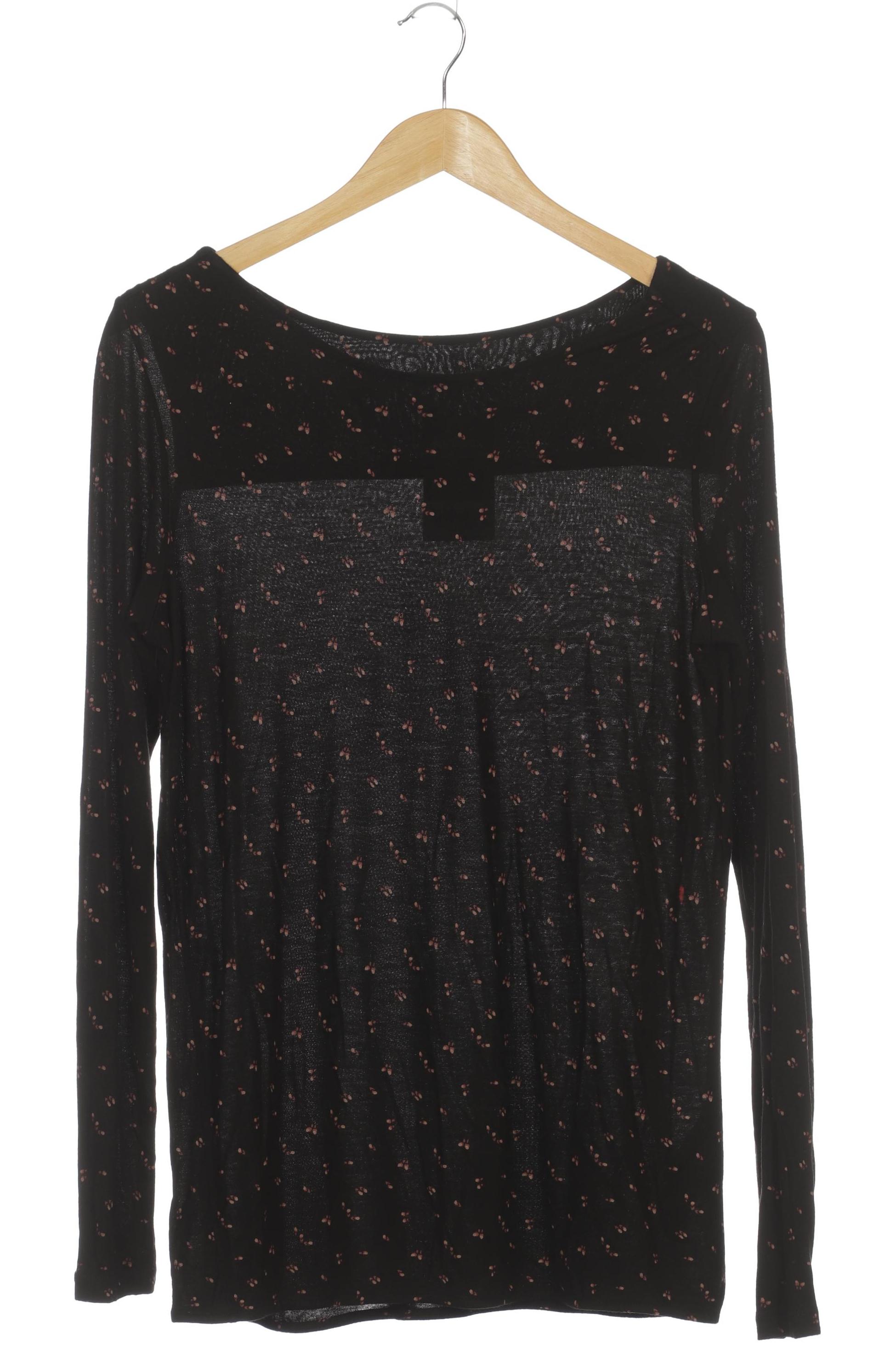 

Opus Damen Langarmshirt, schwarz, Gr. 38