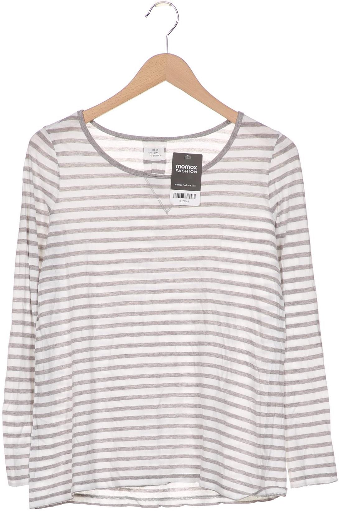 

Opus Damen Langarmshirt, grau, Gr. 38