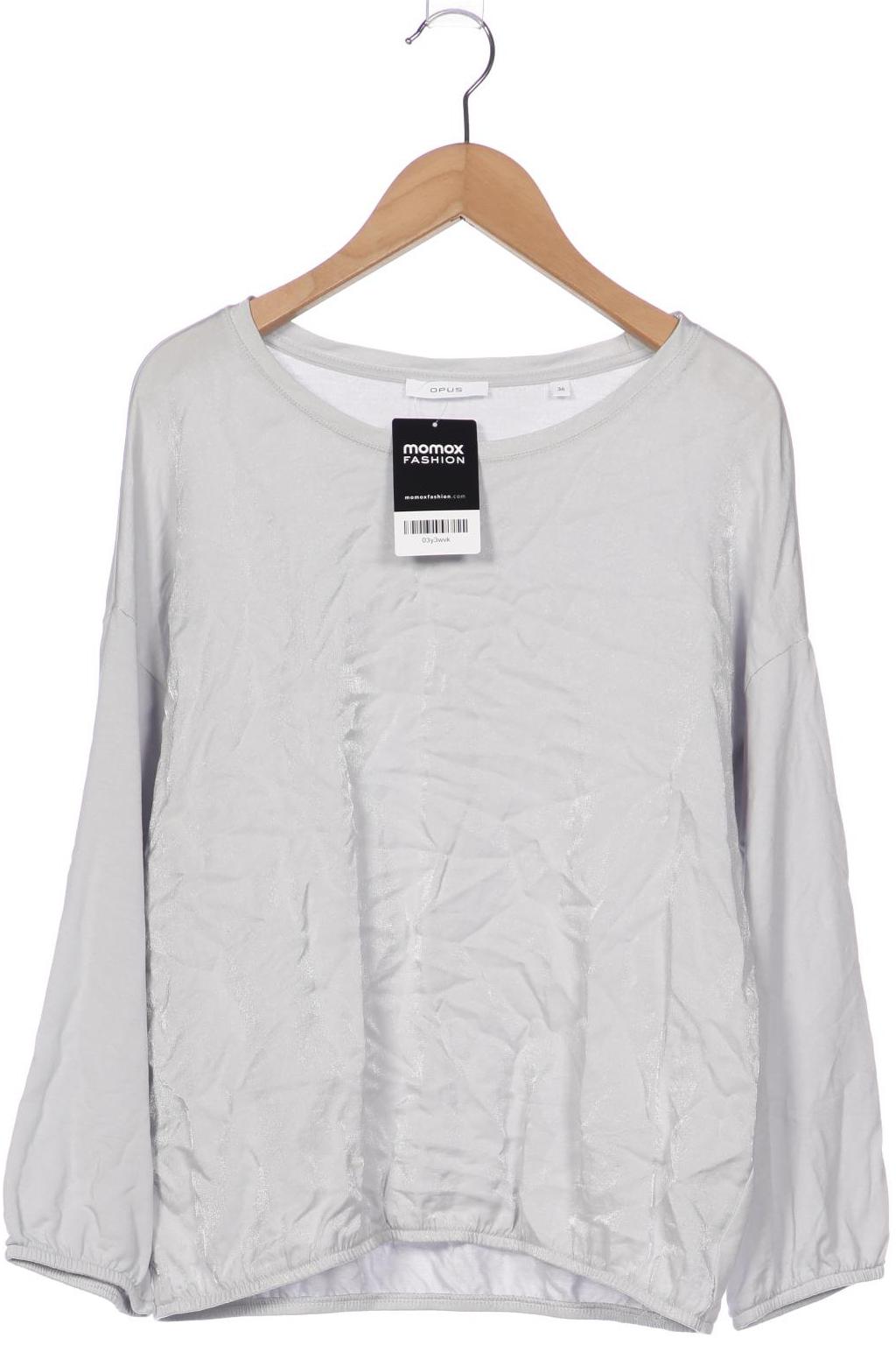 

Opus Damen Langarmshirt, hellblau, Gr. 36