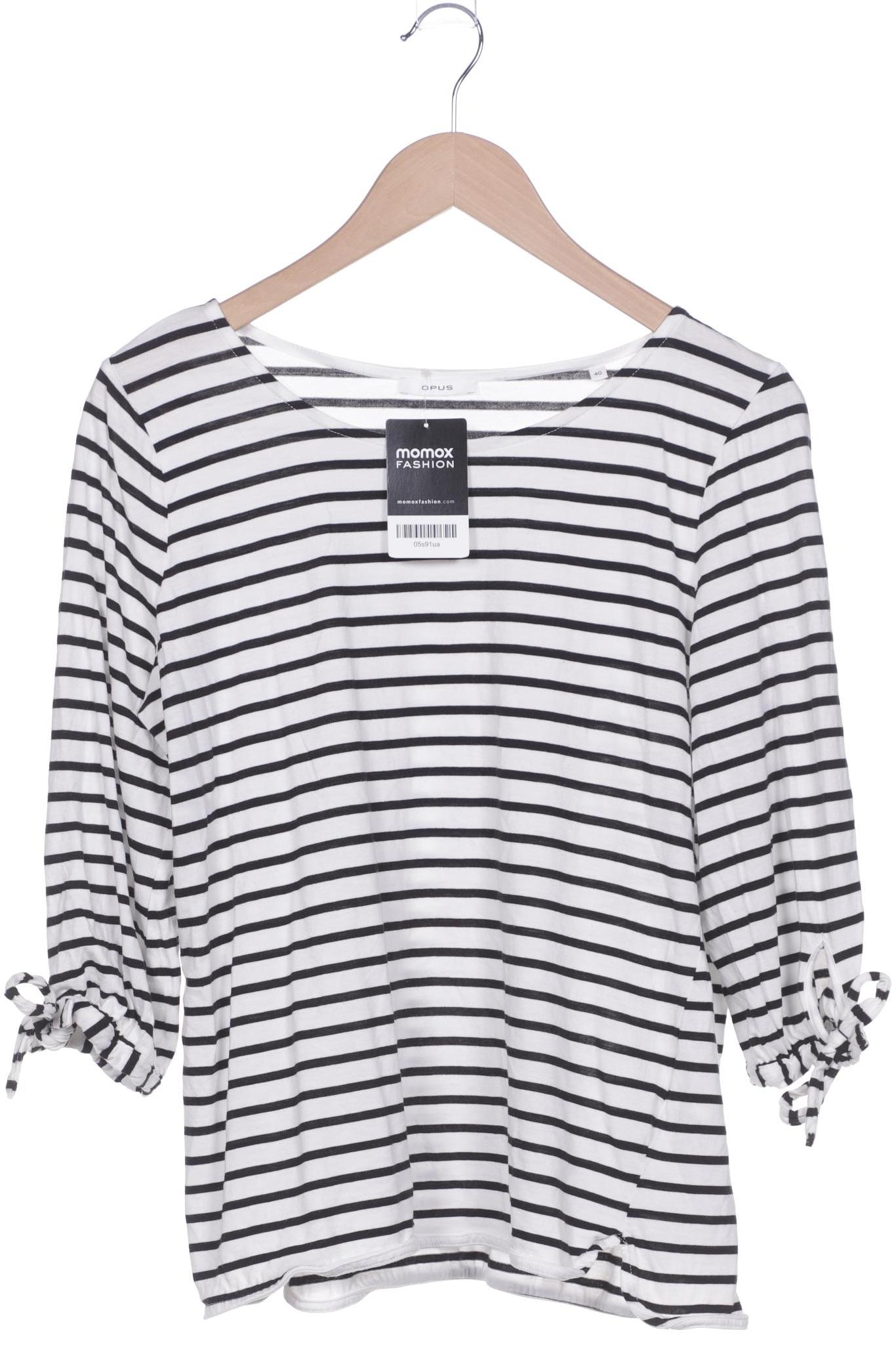 

Opus Damen Langarmshirt, weiß