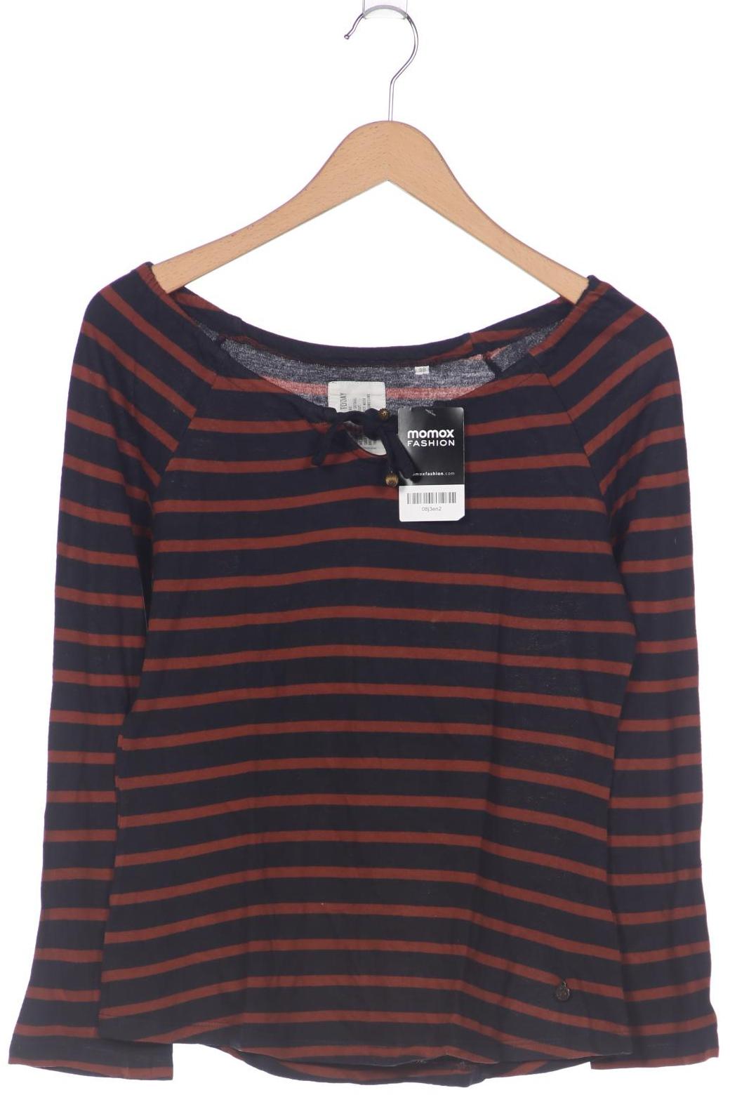 

Opus Damen Langarmshirt, marineblau, Gr. 38
