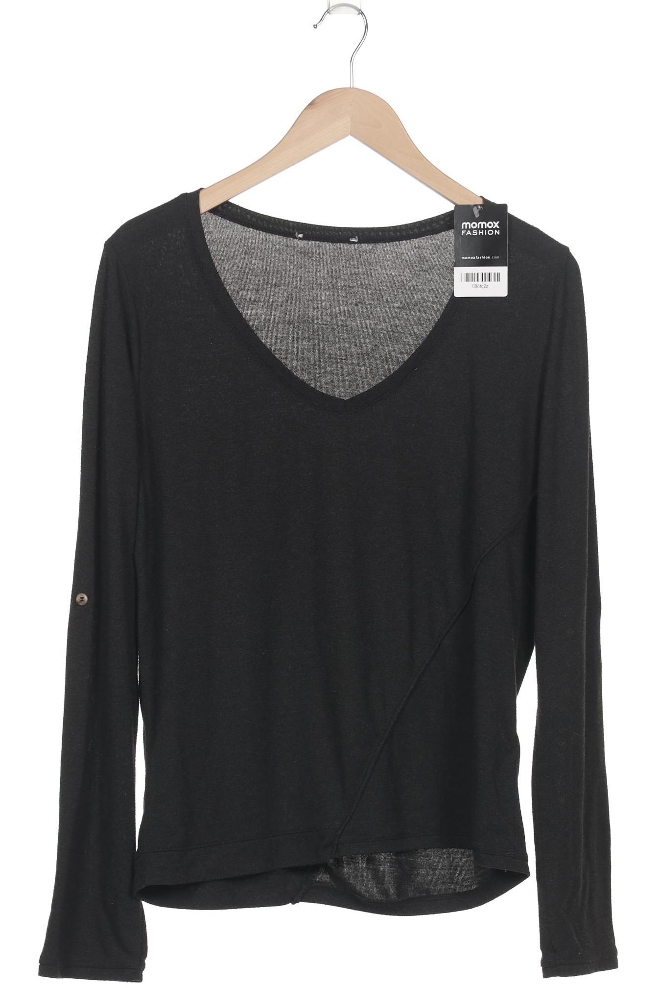 

Opus Damen Langarmshirt, schwarz, Gr. 44