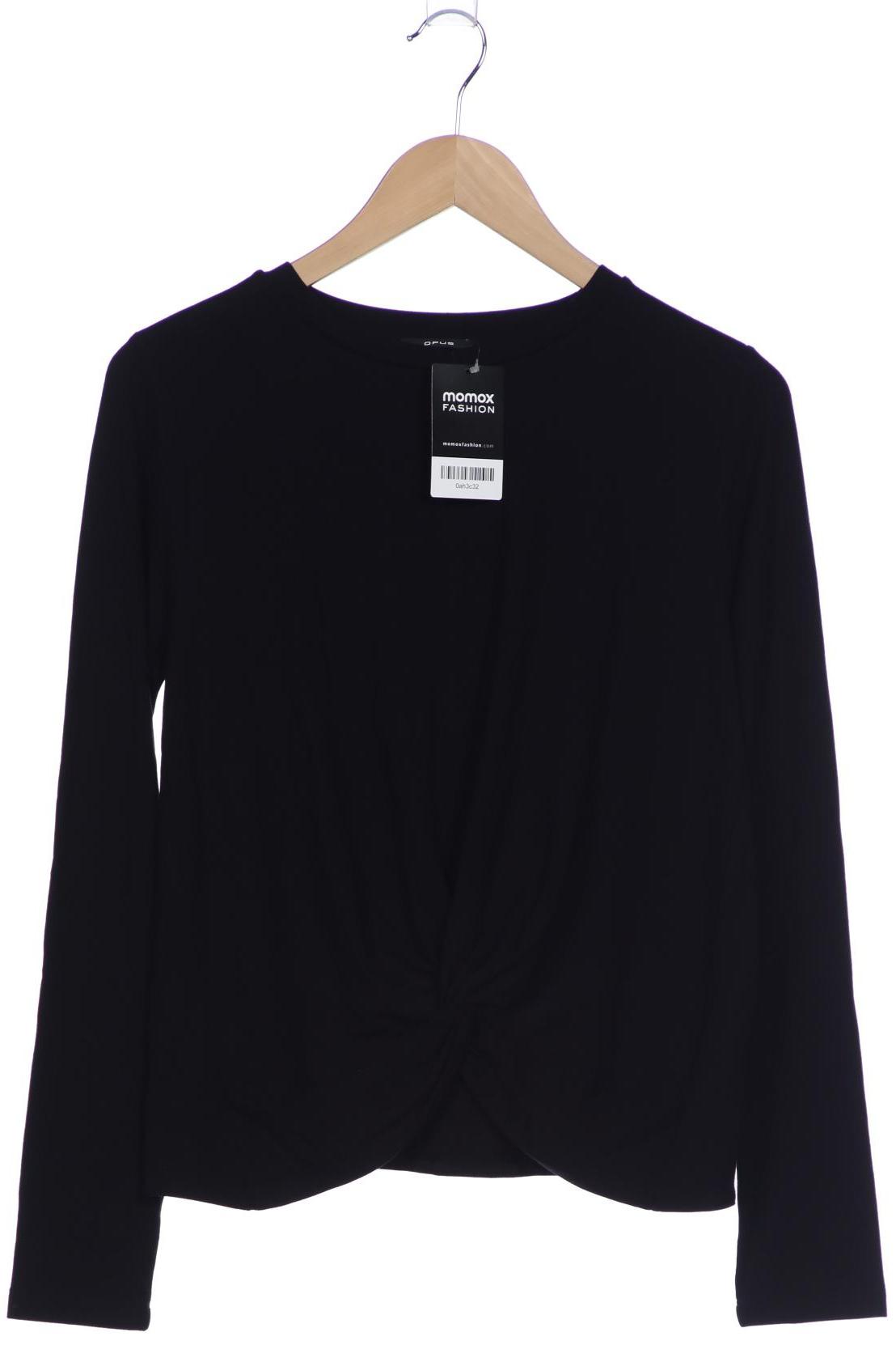 

Opus Damen Langarmshirt, schwarz, Gr. 36