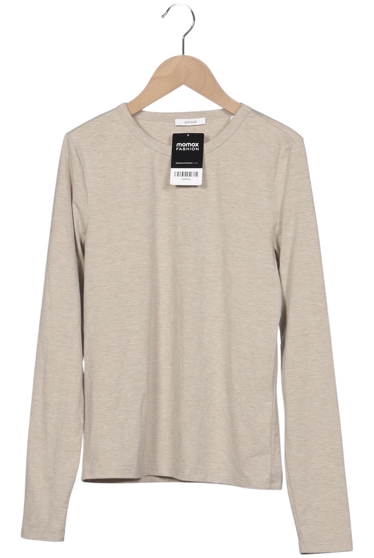 

Opus Damen Langarmshirt, beige, Gr. 36
