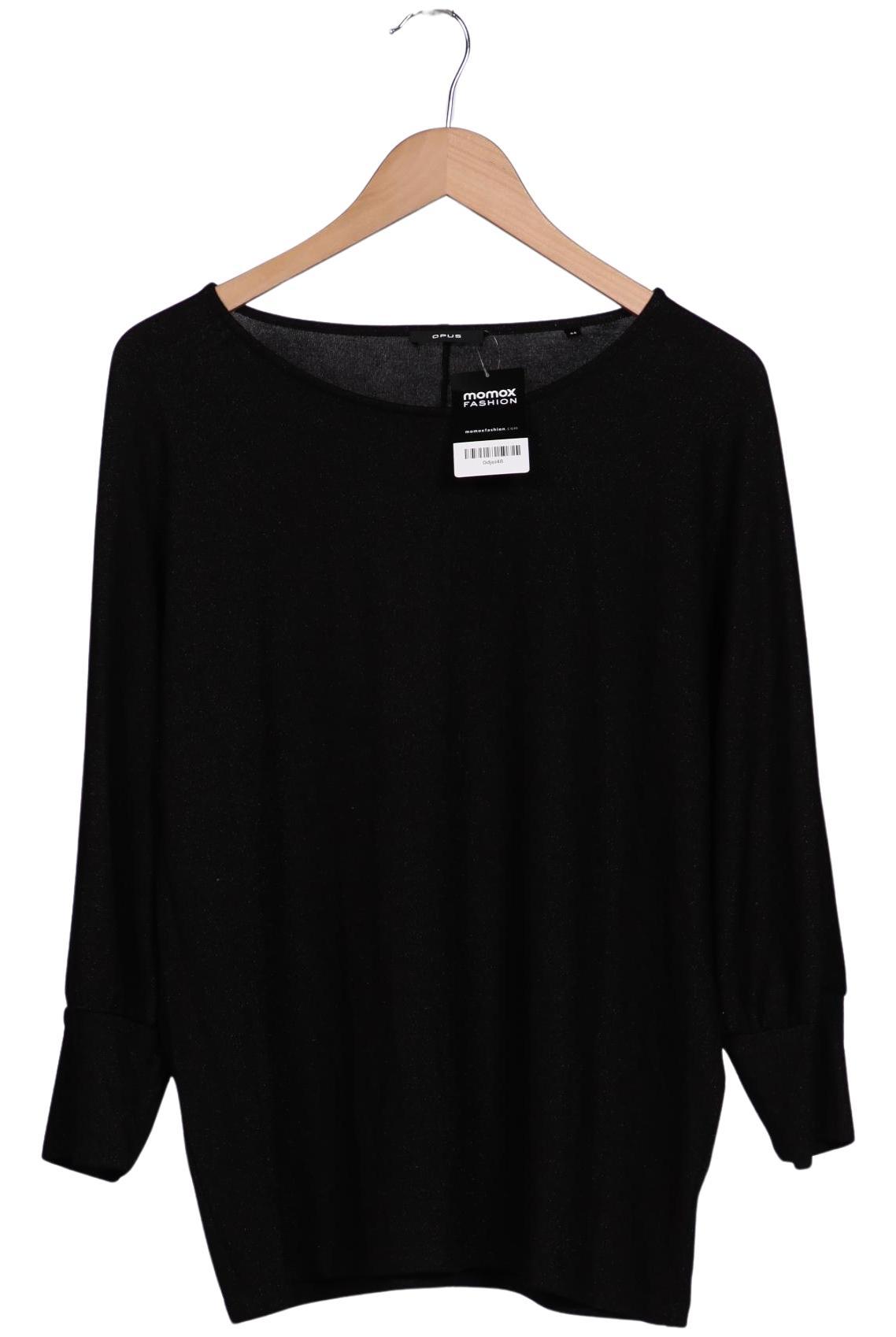 

Opus Damen Langarmshirt, schwarz, Gr. 44