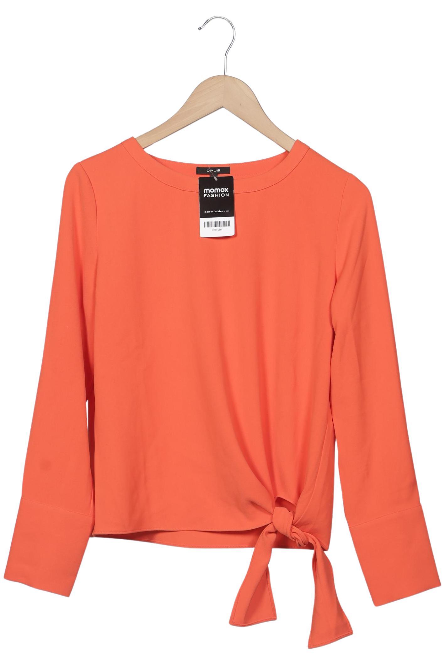 

Opus Damen Langarmshirt, orange, Gr. 36