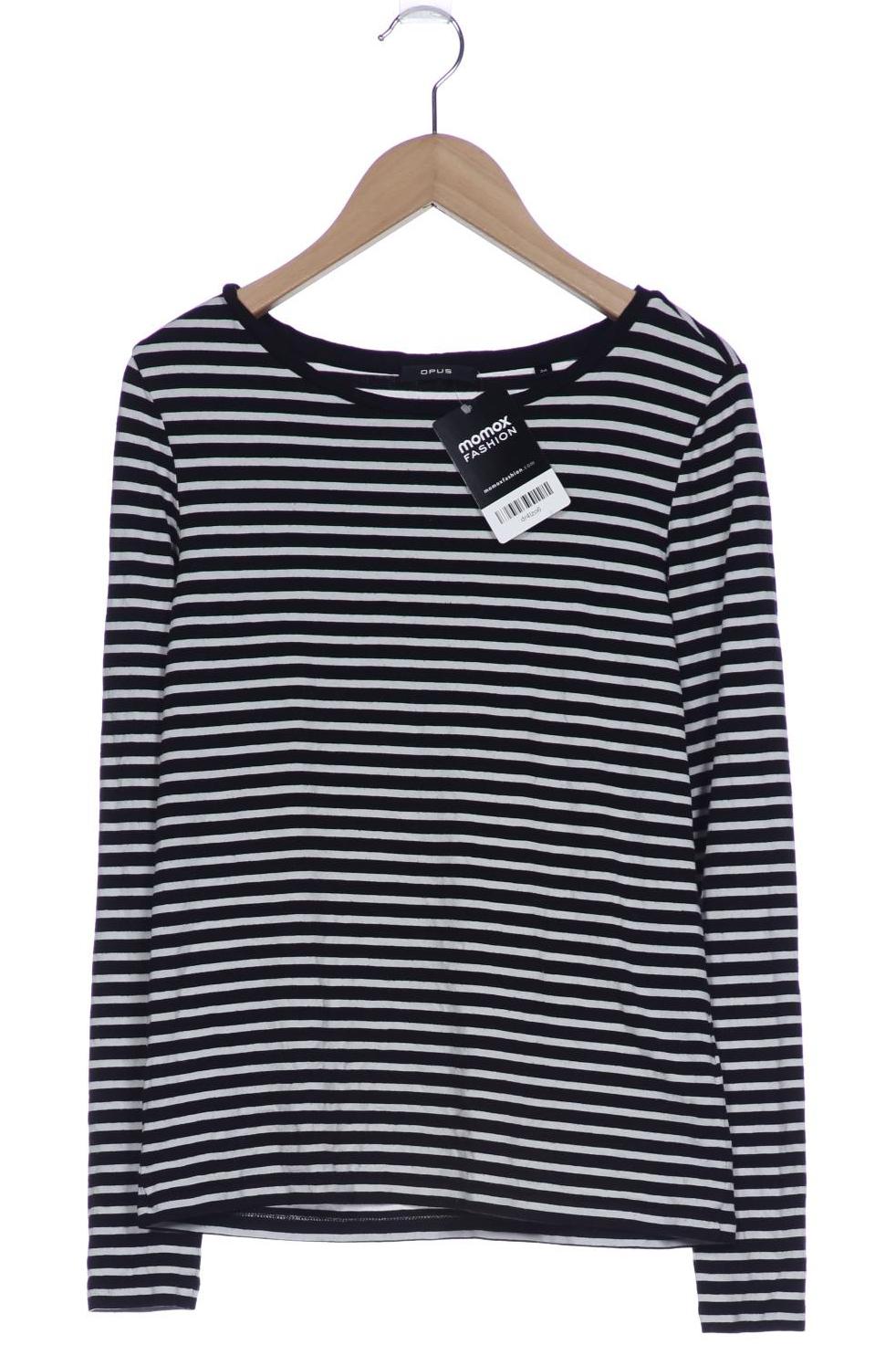 

Opus Damen Langarmshirt, schwarz, Gr. 36