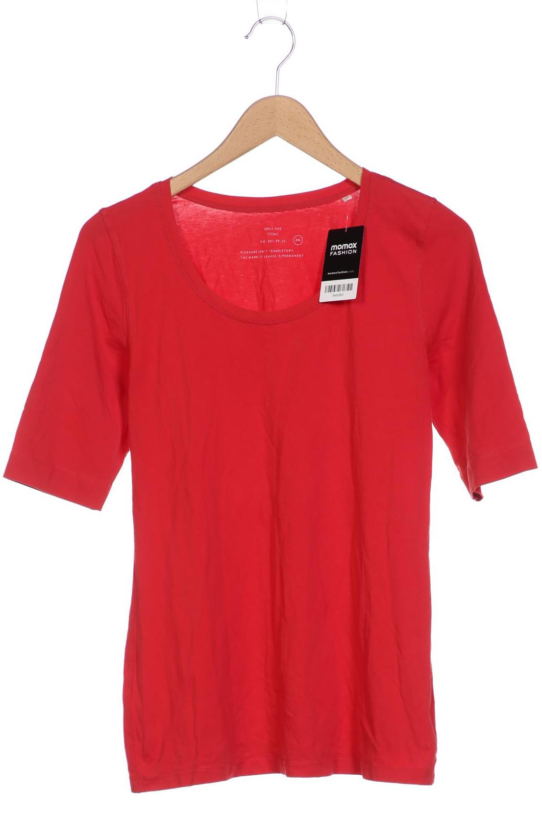 

Opus Damen Langarmshirt, rot, Gr. 42