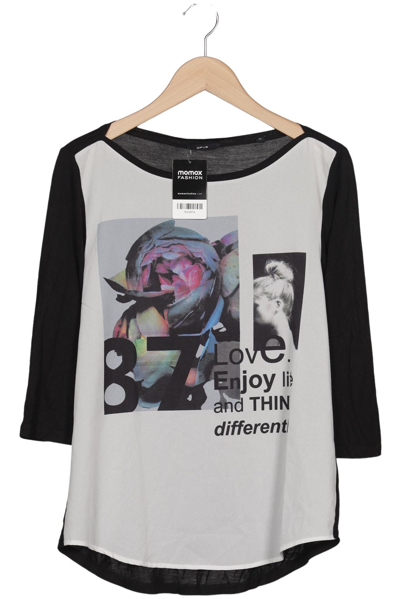 

Opus Damen Langarmshirt, mehrfarbig, Gr. 40