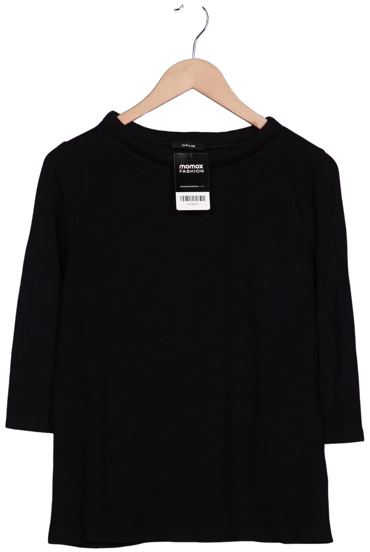 

Opus Damen Langarmshirt, schwarz, Gr. 40