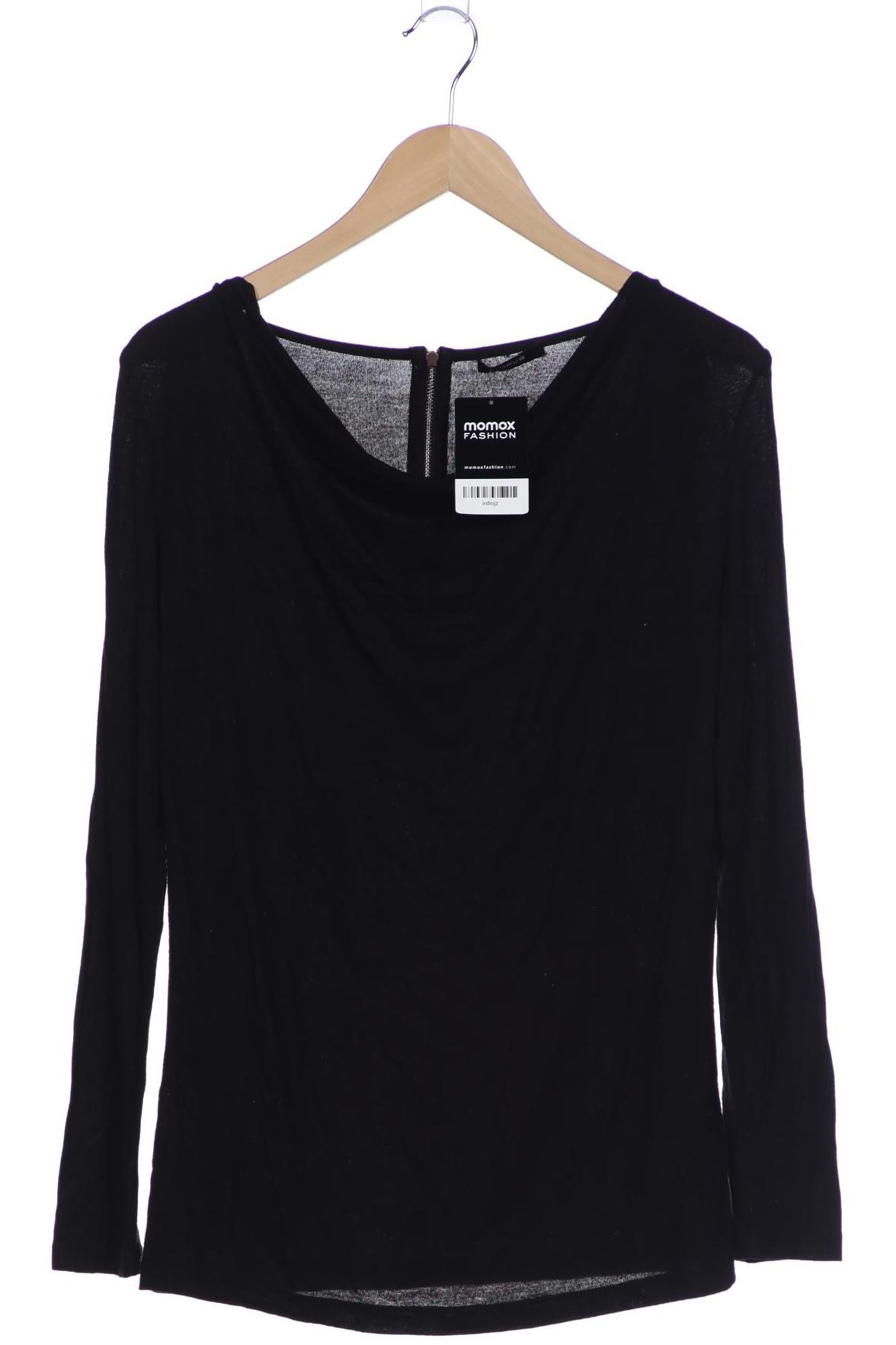 

Opus Damen Langarmshirt, schwarz, Gr. 38